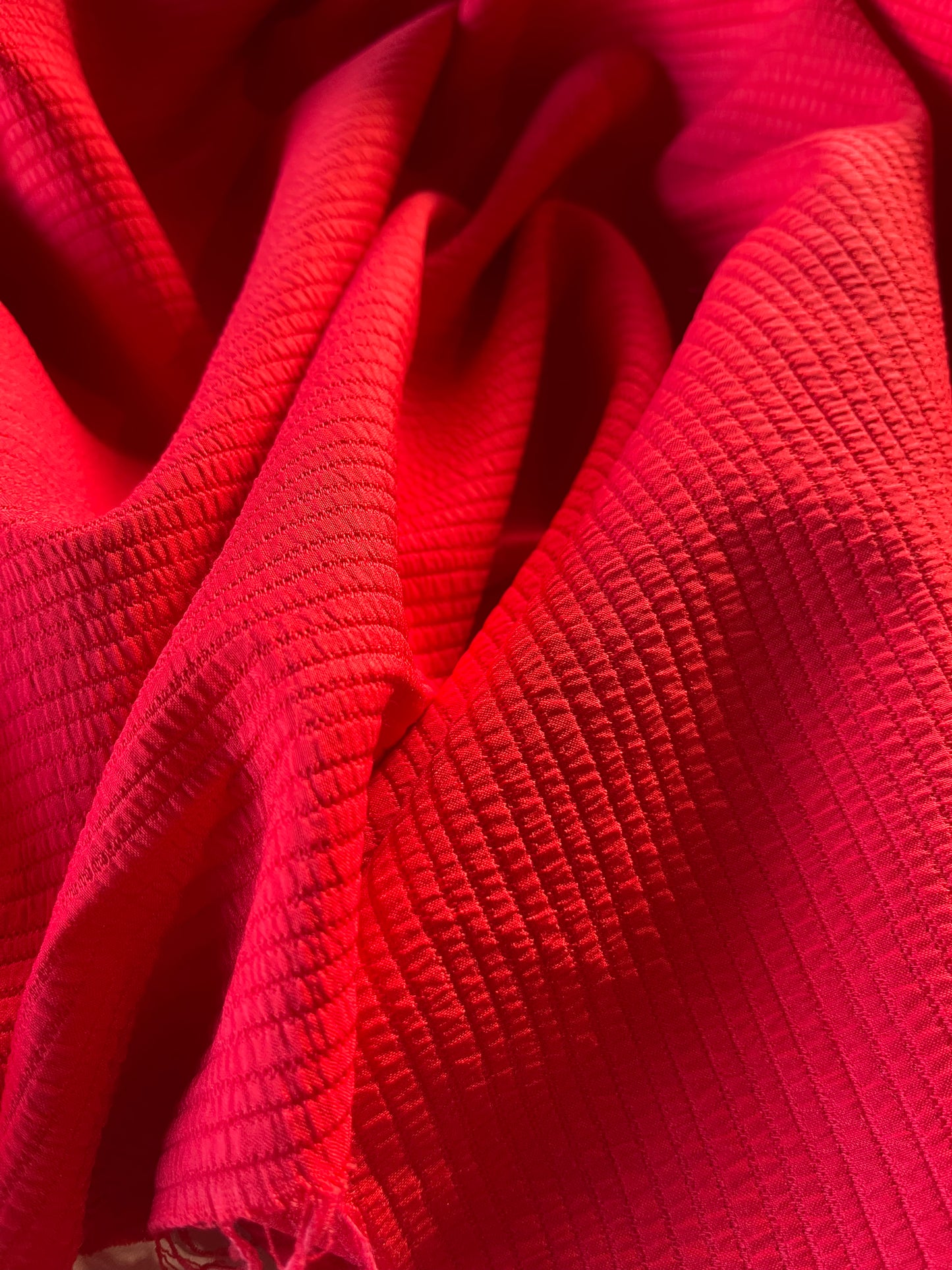 NENA 001 fantasy stretch fabric for suitings lipstick red