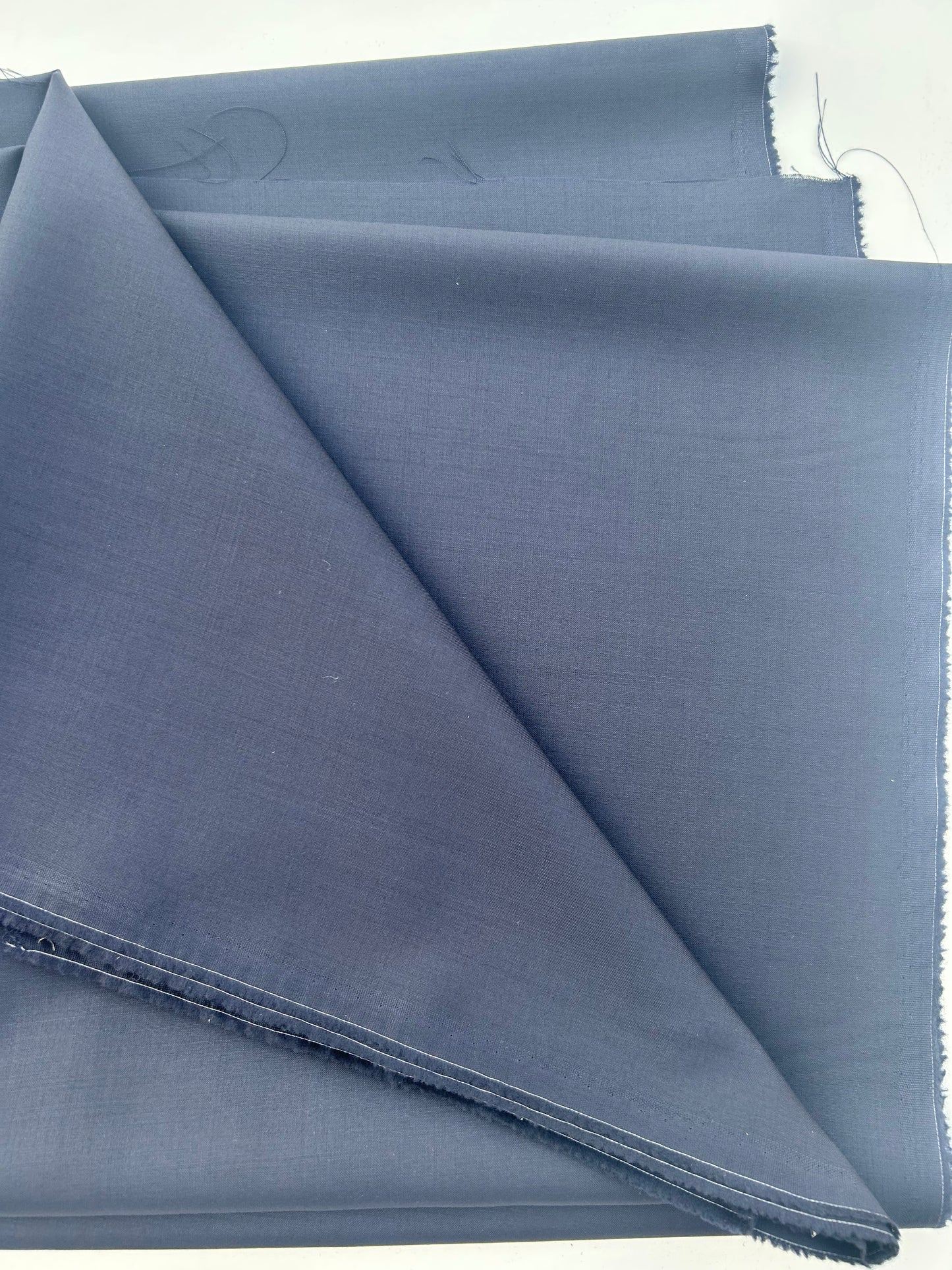 PREM10052 soft tailoring canvas Loro Piana Navy