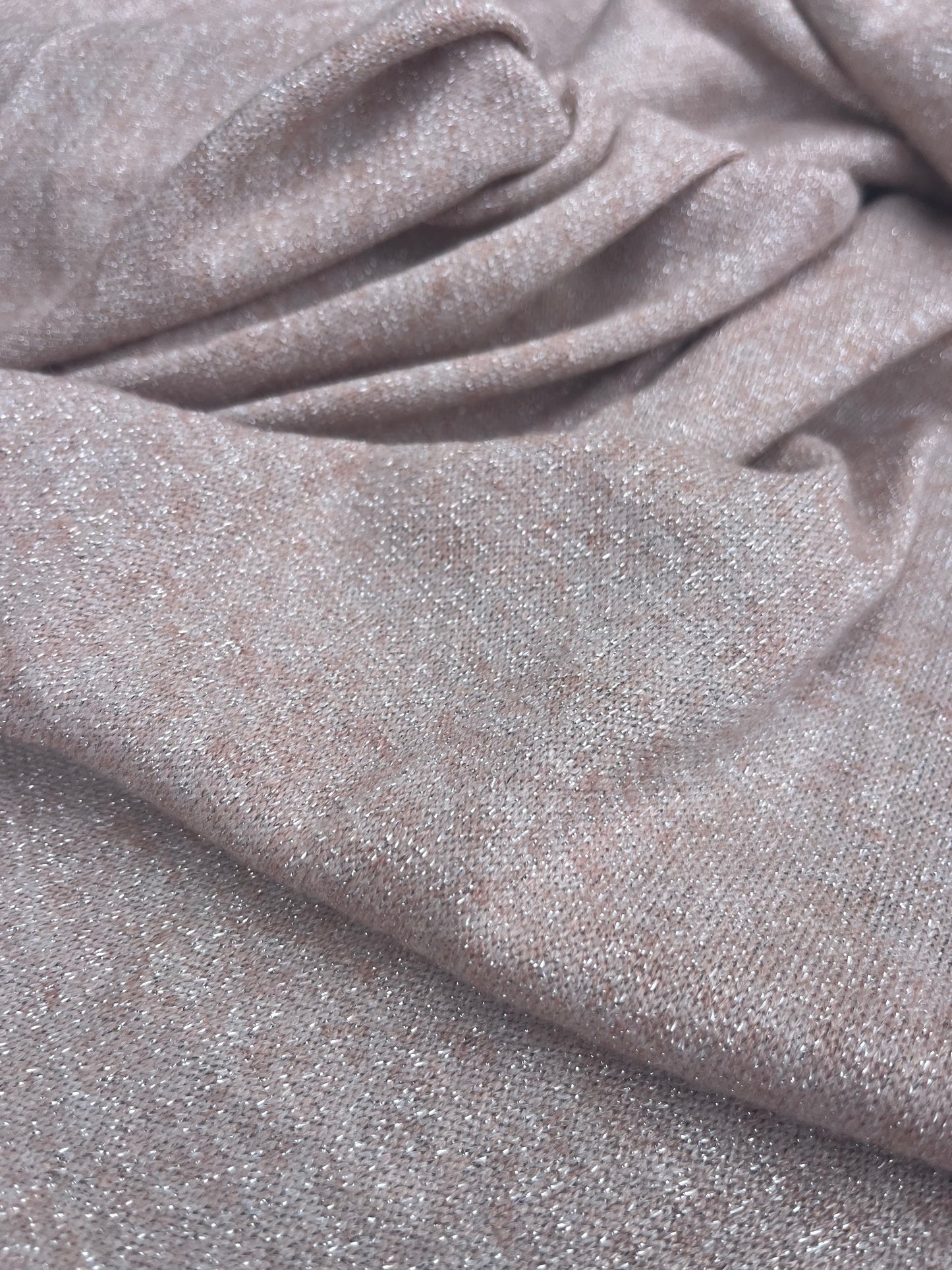 Blandine 019 soft jersey lurex sand