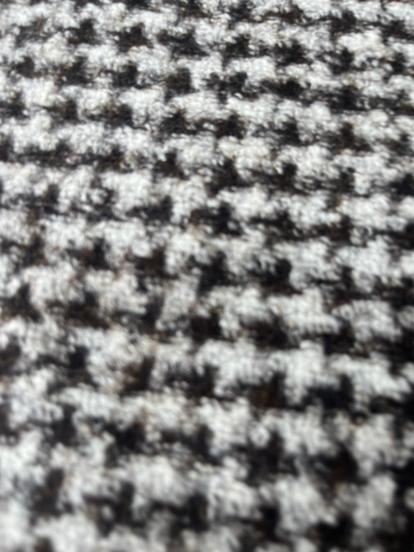 PABLO 007 Wool jersey pied de poule brown/grey