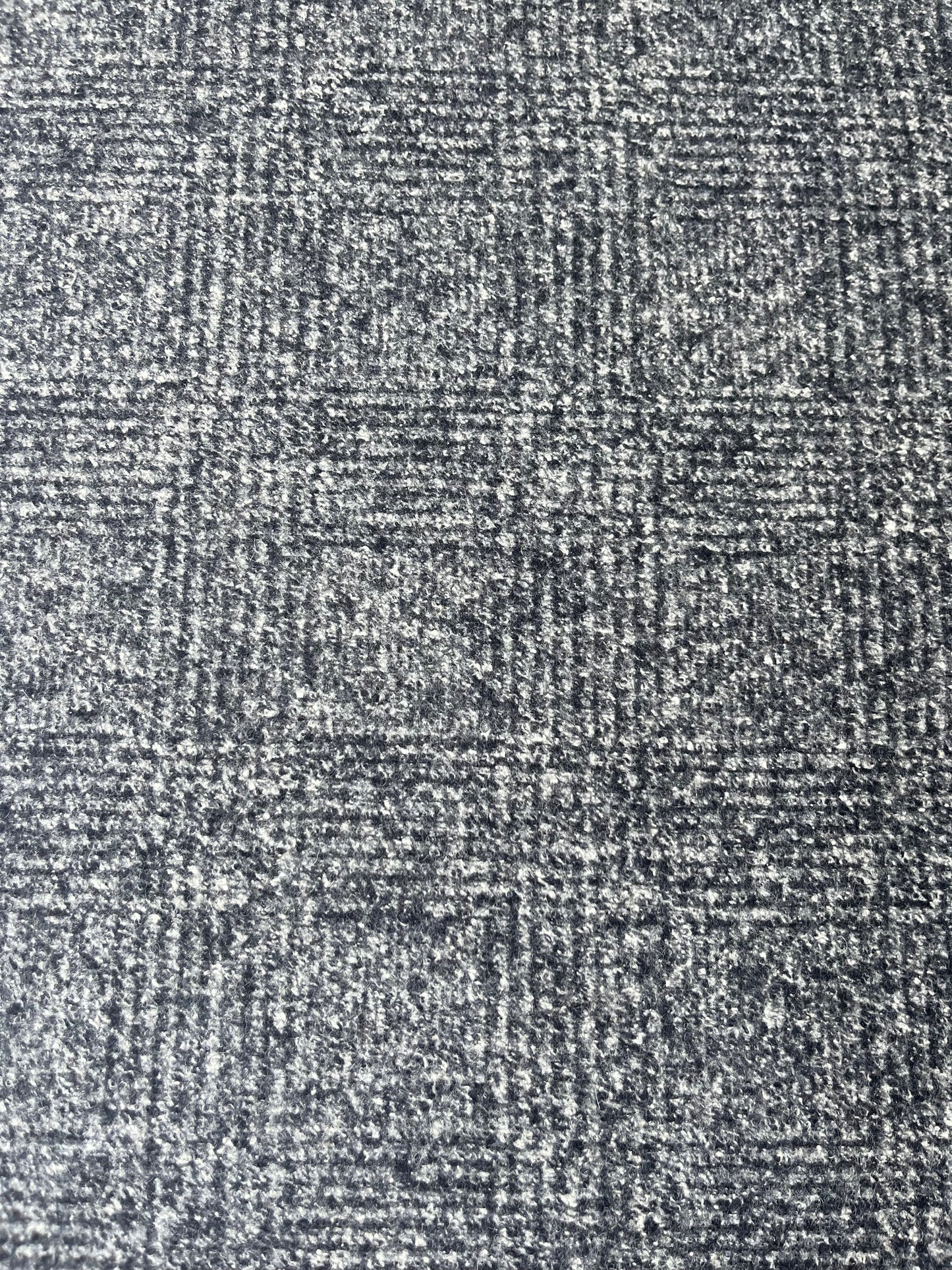 PABLO 008 Wool jersey prince de Galles grey