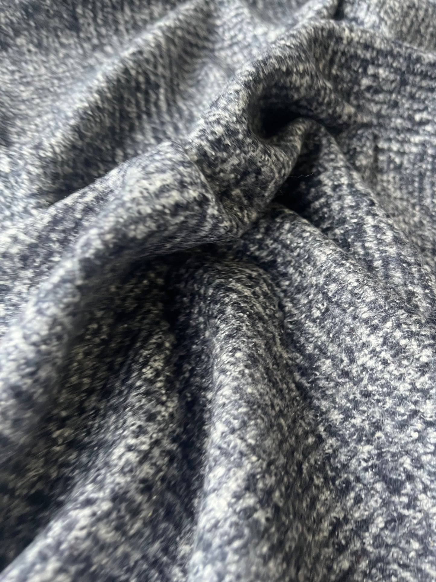 PABLO 008 Wool jersey prince de Galles grey