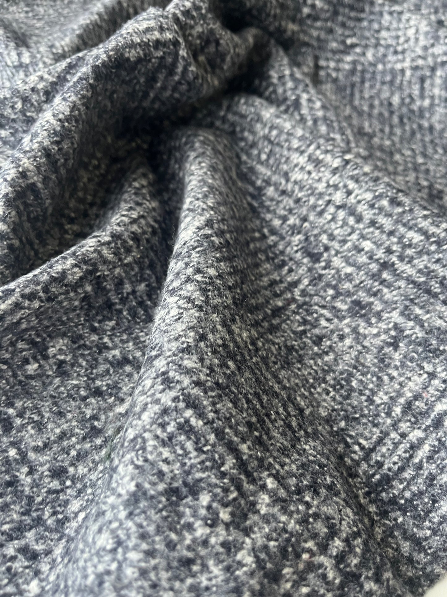 PABLO 008 Wool jersey prince de Galles grey