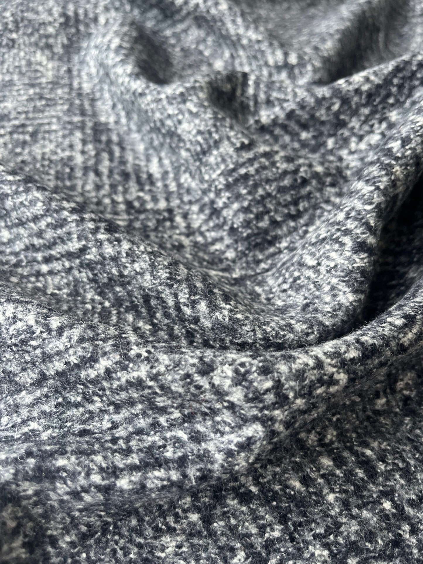 PABLO 008 Wool jersey prince de Galles grey