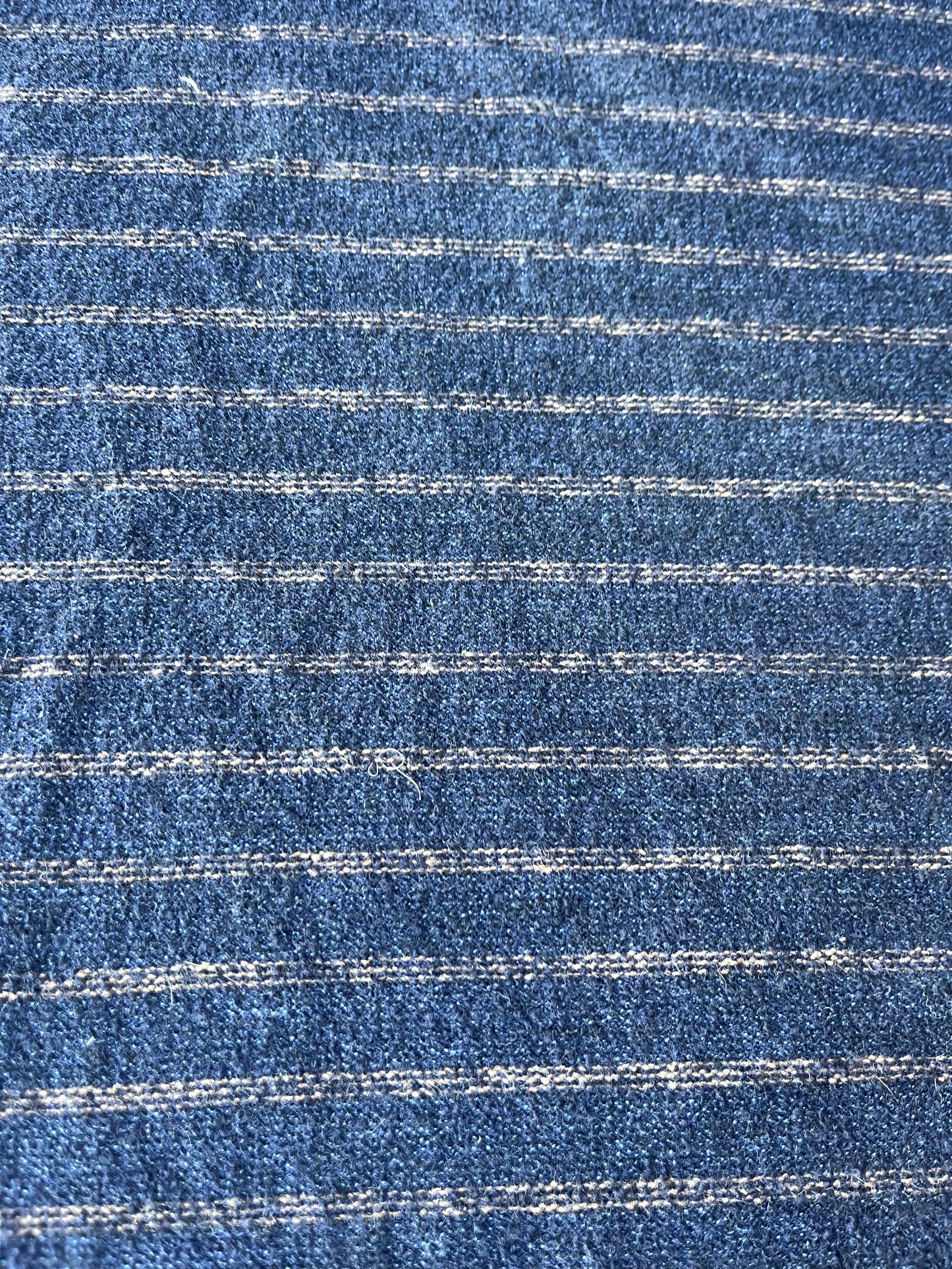 PABLO 016 heavy Jersey piqué with wool stripes