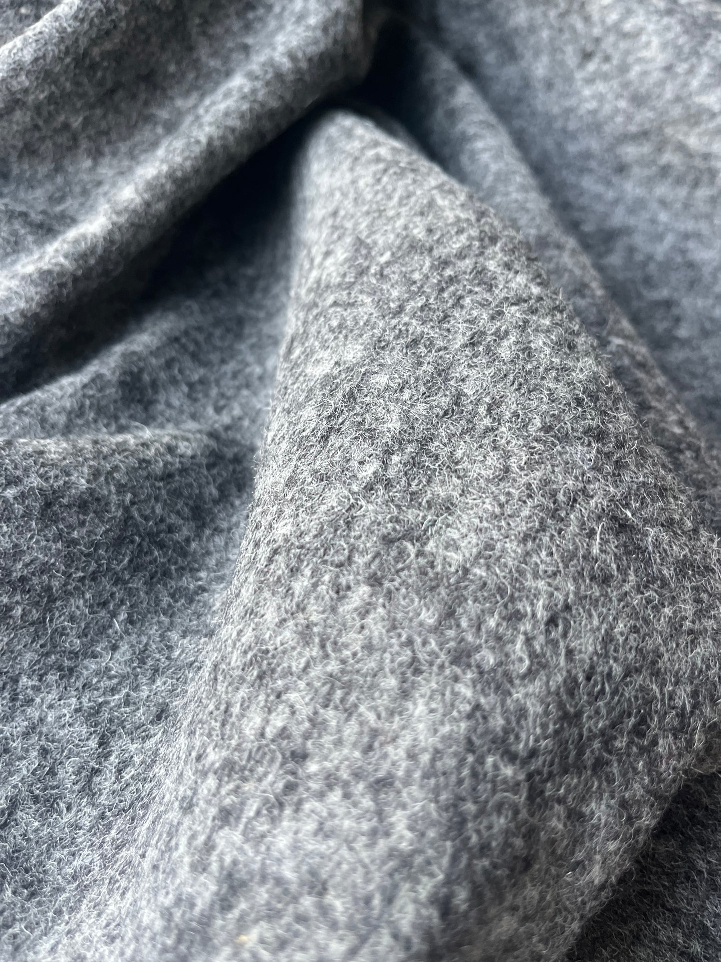 PABLO 002 boiled wool grey mélange