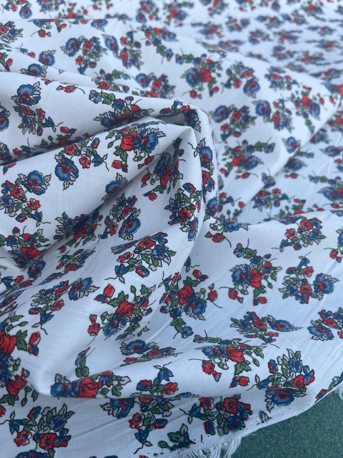 blandine 033 poplin stretch with flowers