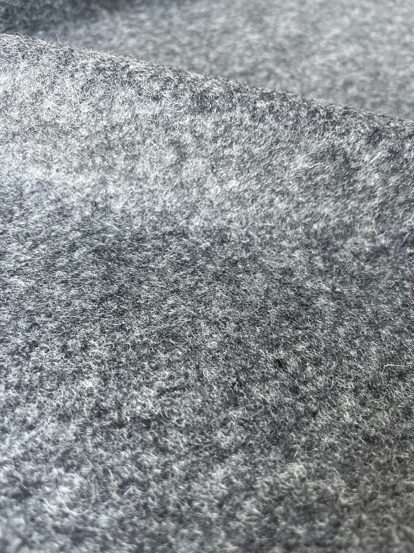 PABLO 002 boiled wool grey mélange