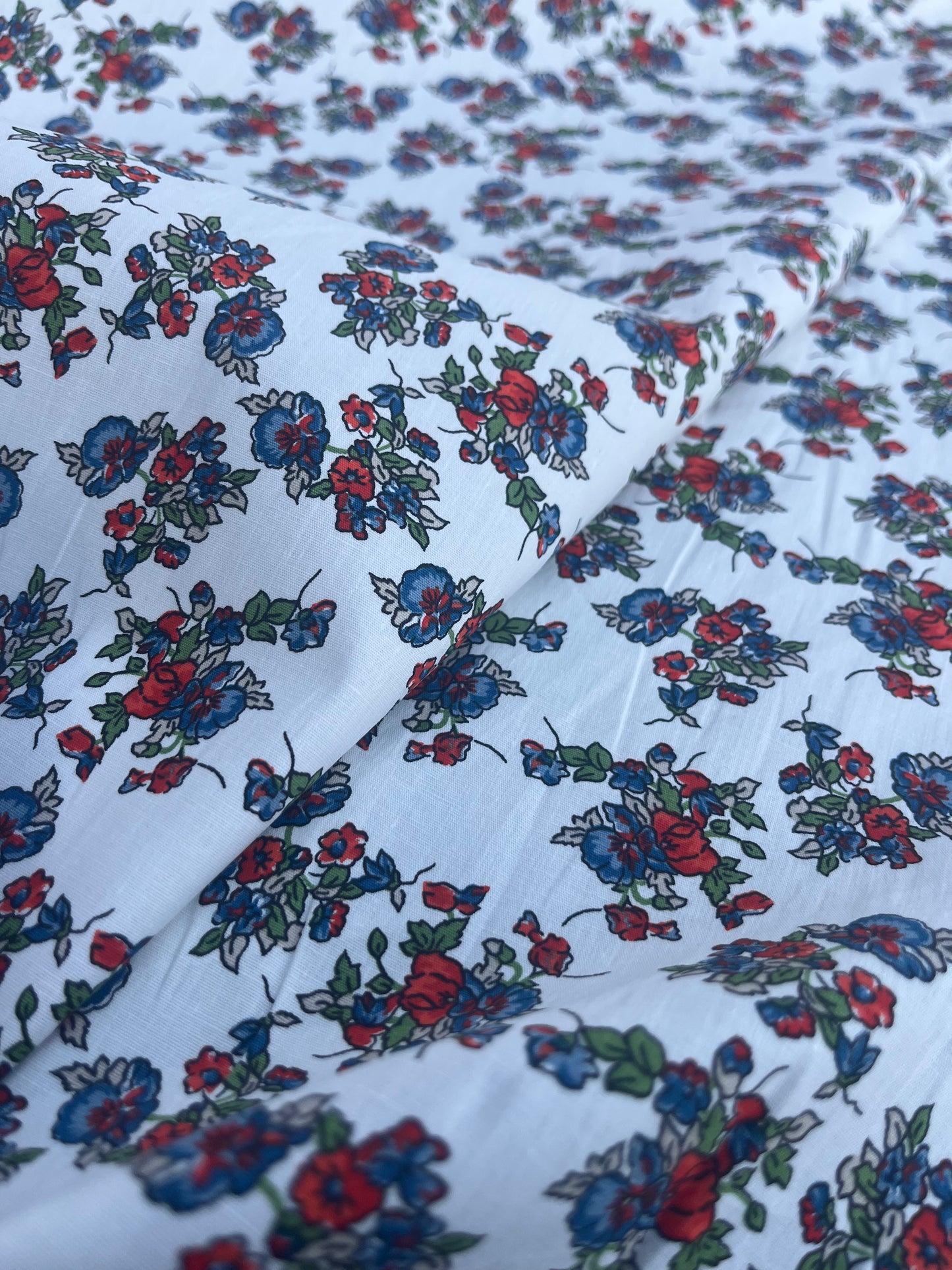 blandine 033 poplin stretch with flowers