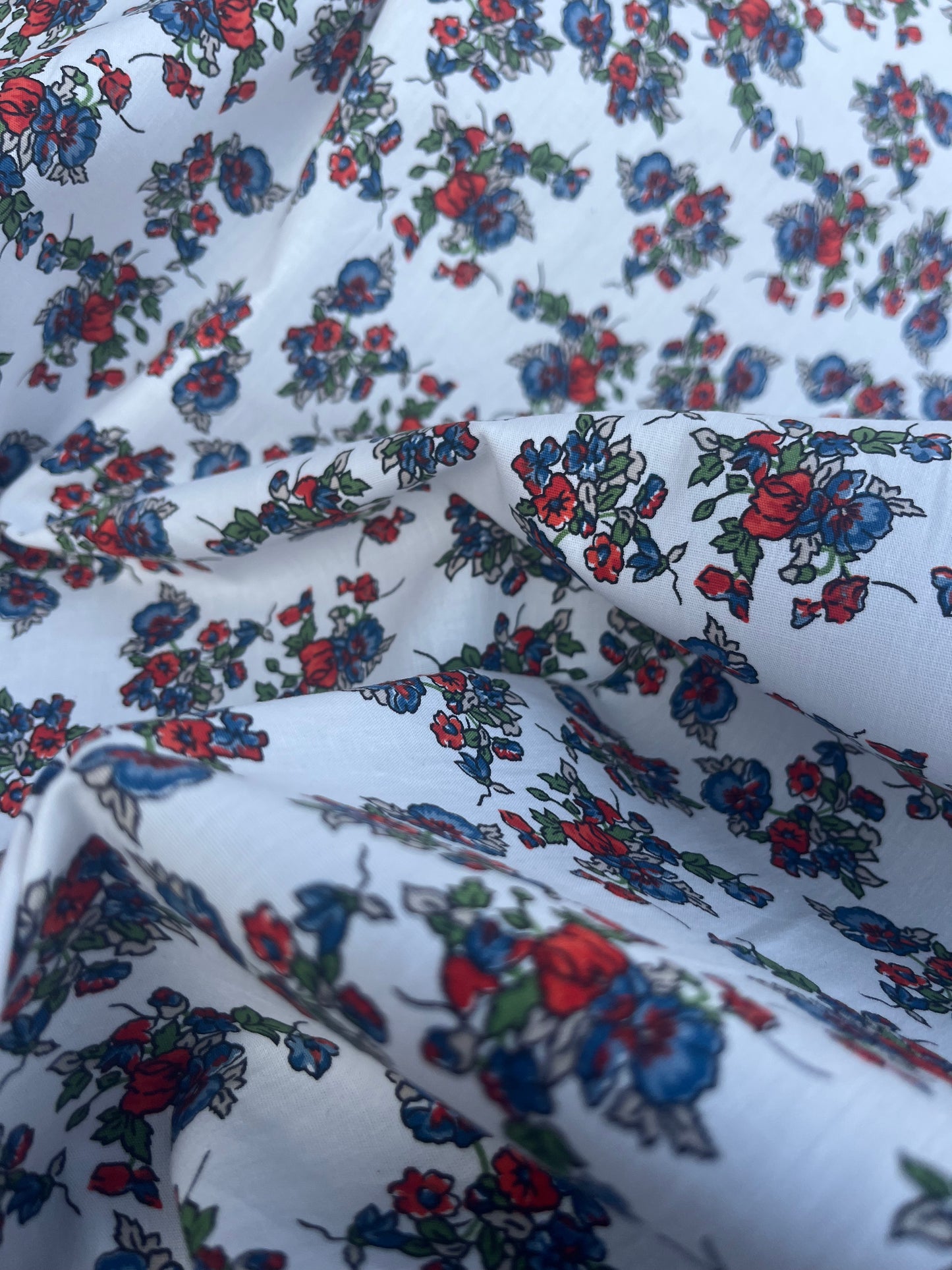 blandine 033 poplin stretch with flowers