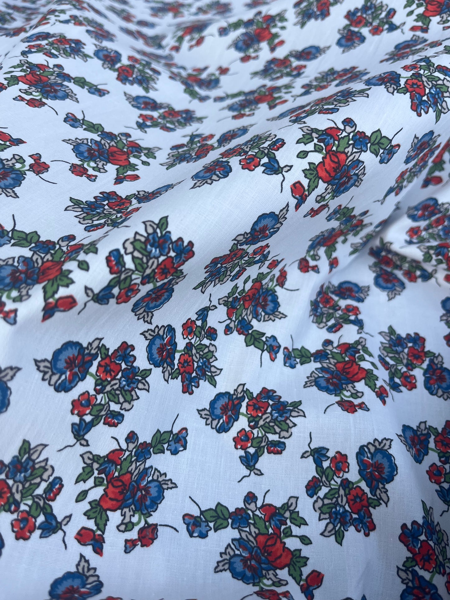 blandine 033 poplin stretch with flowers