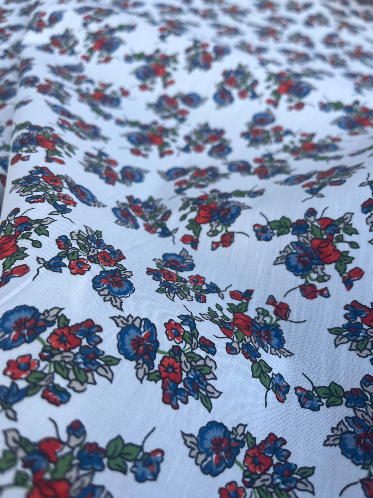 blandine 033 poplin stretch with flowers