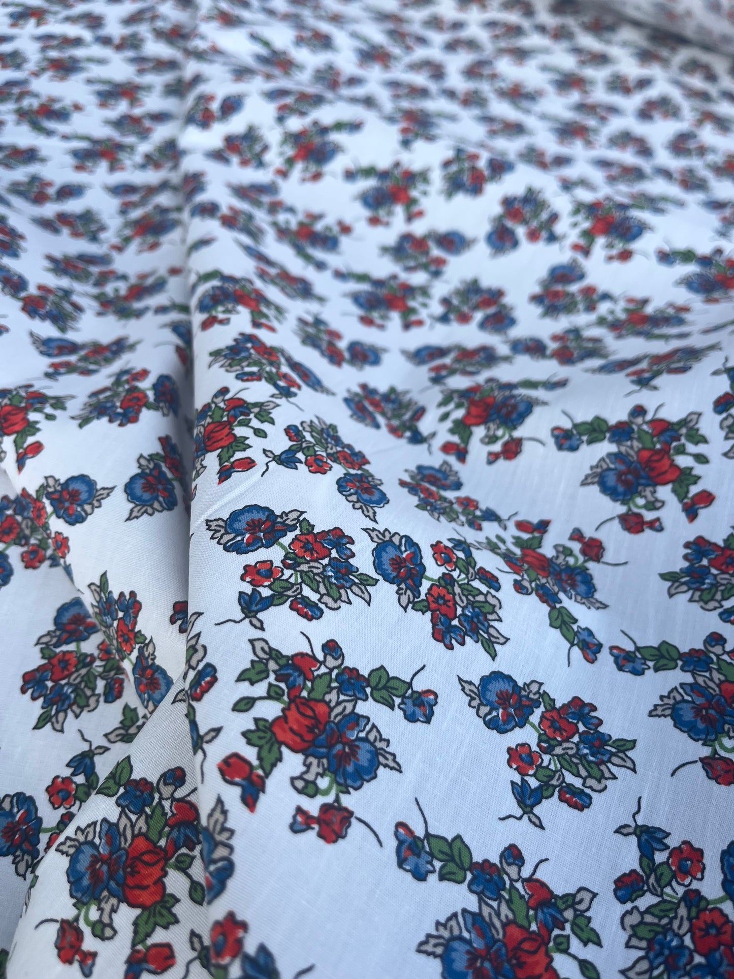 blandine 033 poplin stretch with flowers