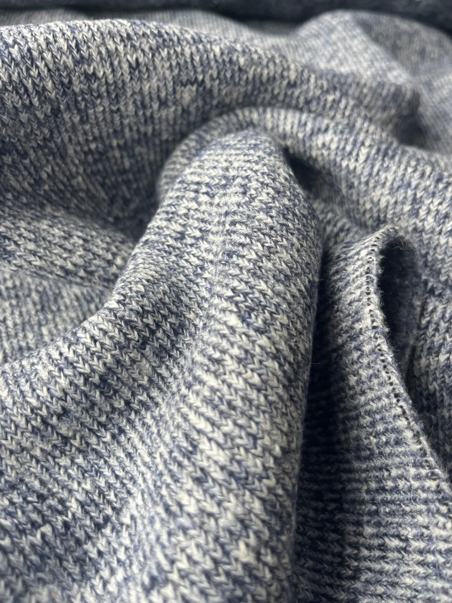 PABLO 022 heavy wool coat fabric blue
