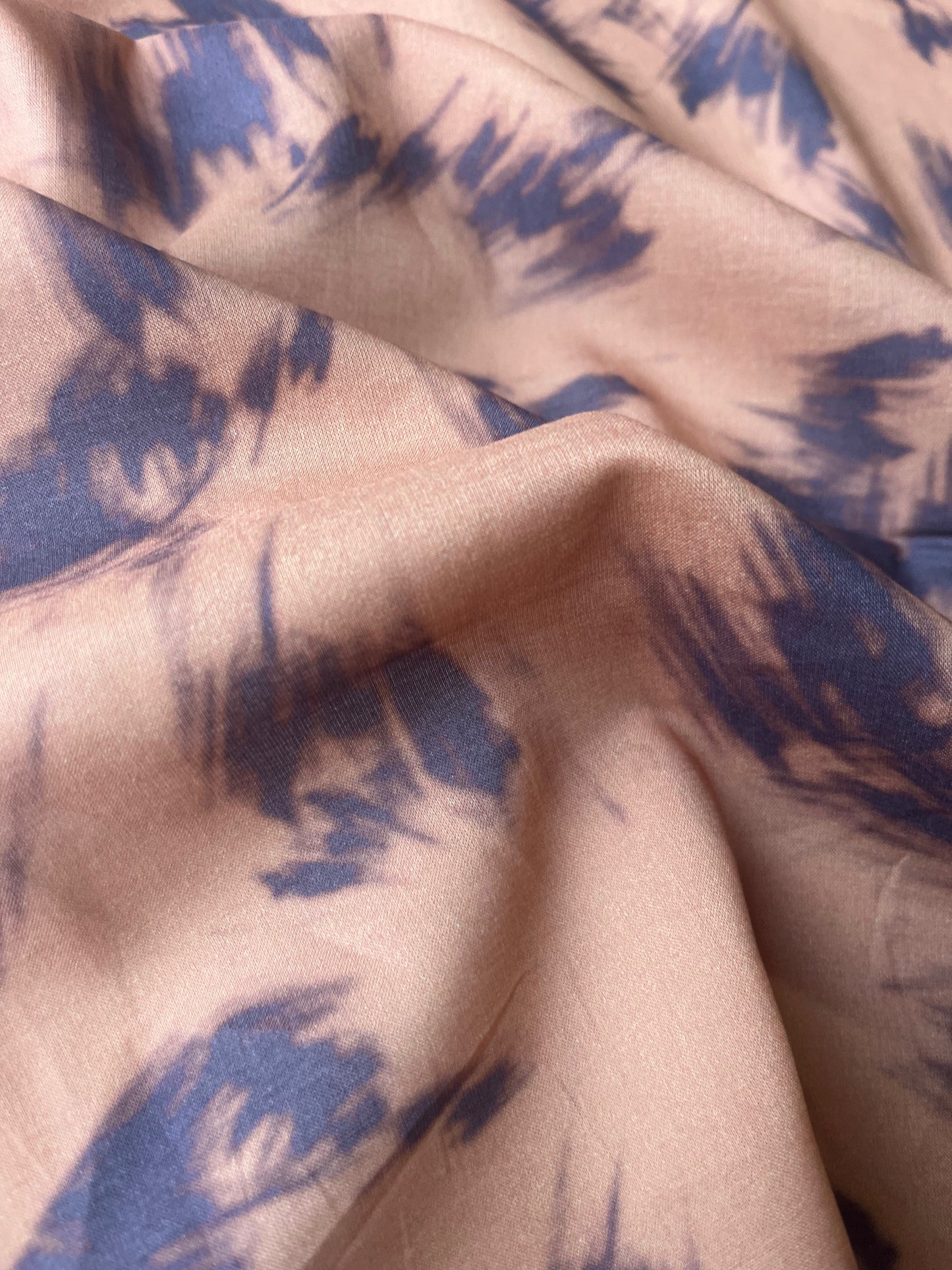 MAYA 009 cotton voile brush strokes