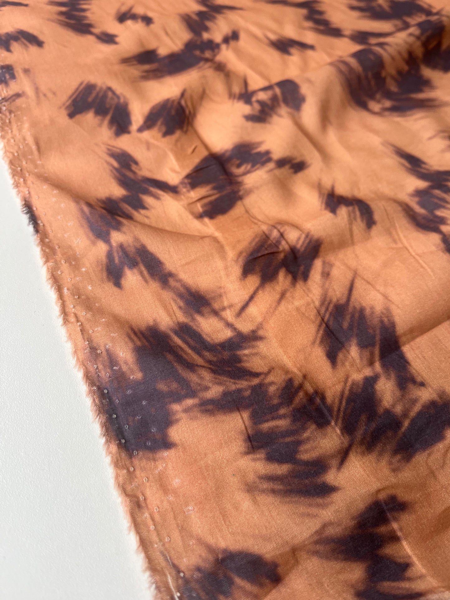 MAYA 009 cotton voile brush strokes