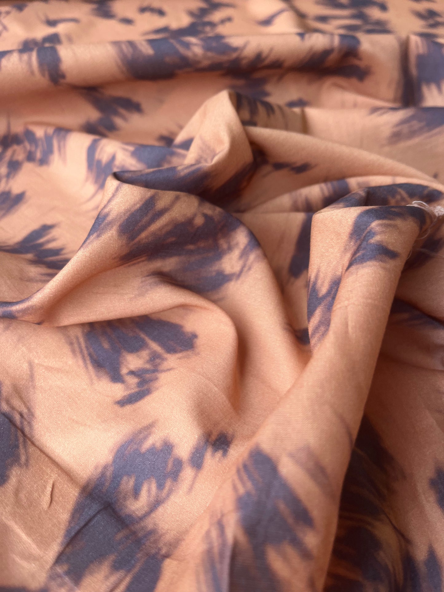 MAYA 009 cotton voile brush strokes
