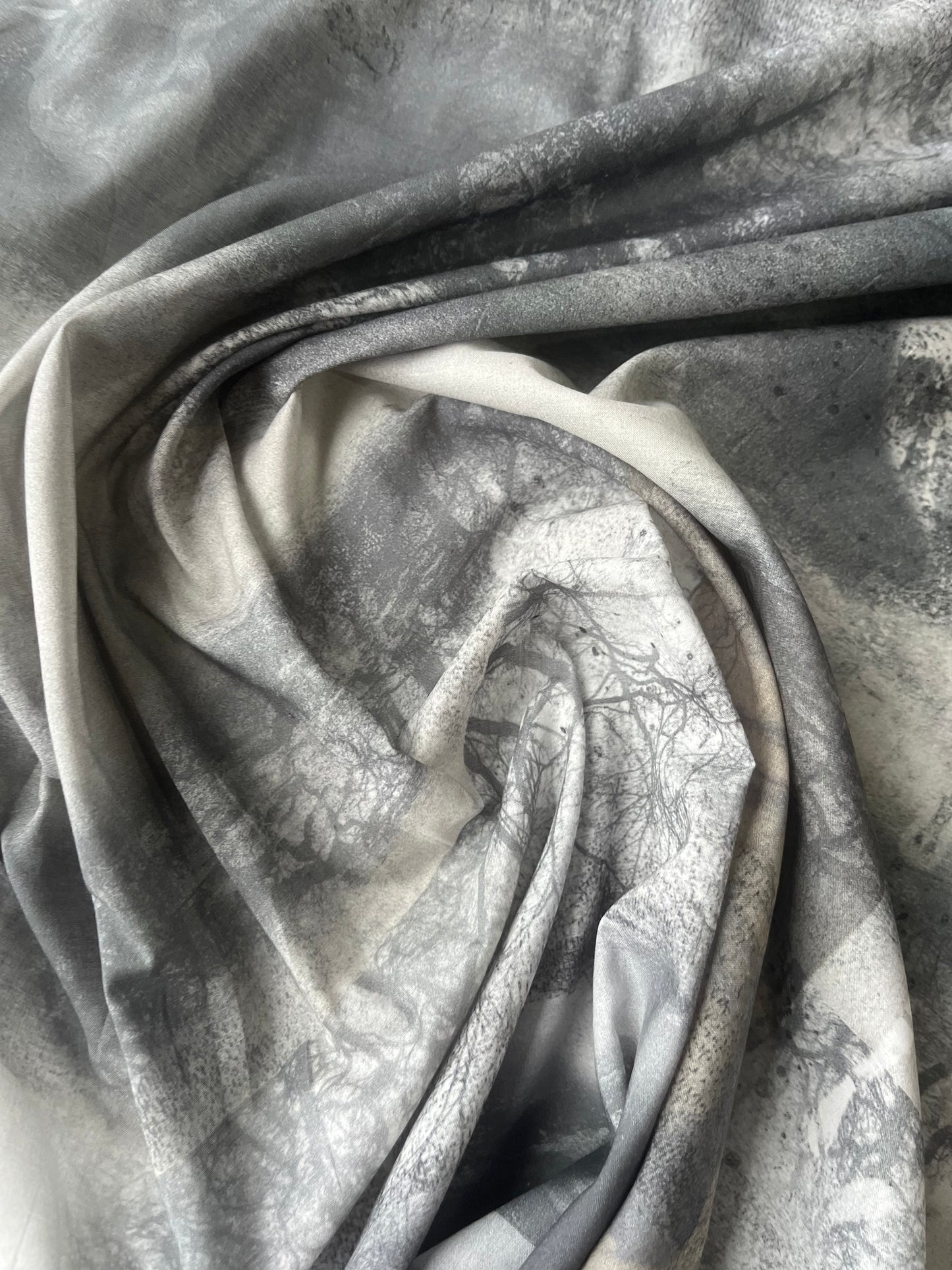 MAYA 011 cotton voile patchwork landscape