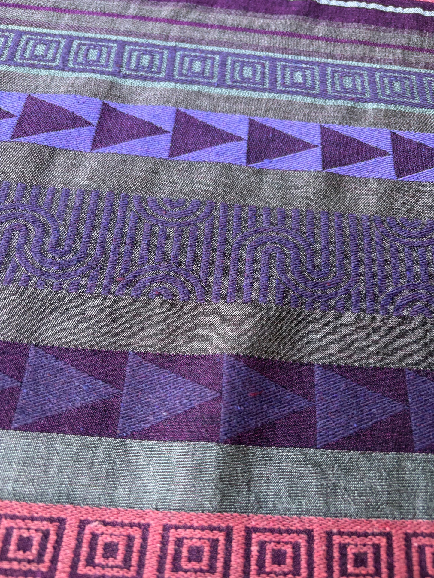 CELIA 055 light cotton jacquard ethnical design
