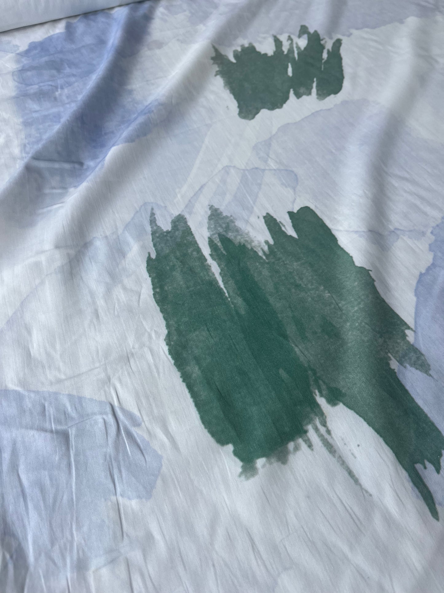 MAYA 016 silky poplin watercolour brush strokes