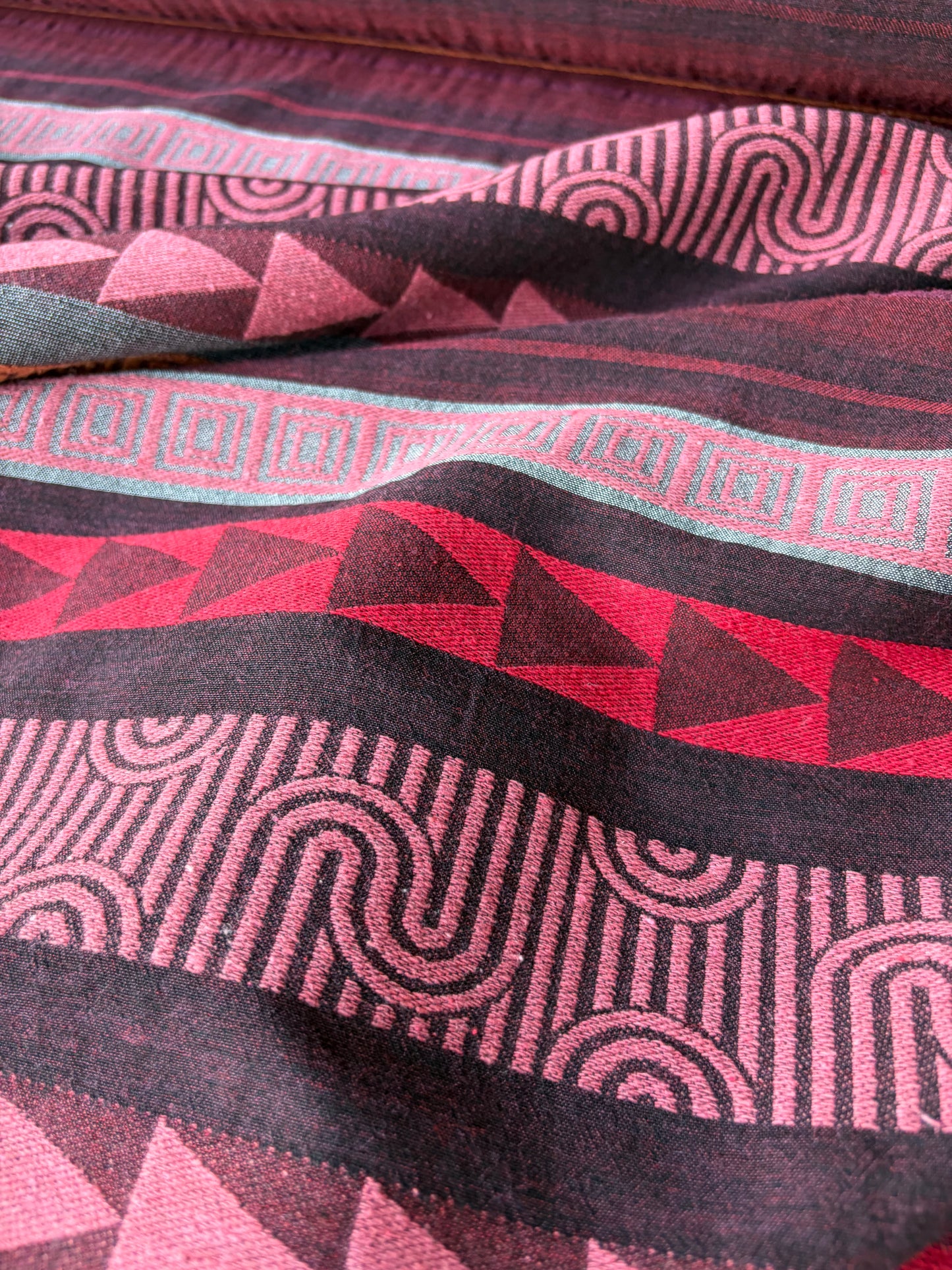 CELIA 056 light cotton jacquard ethnical design