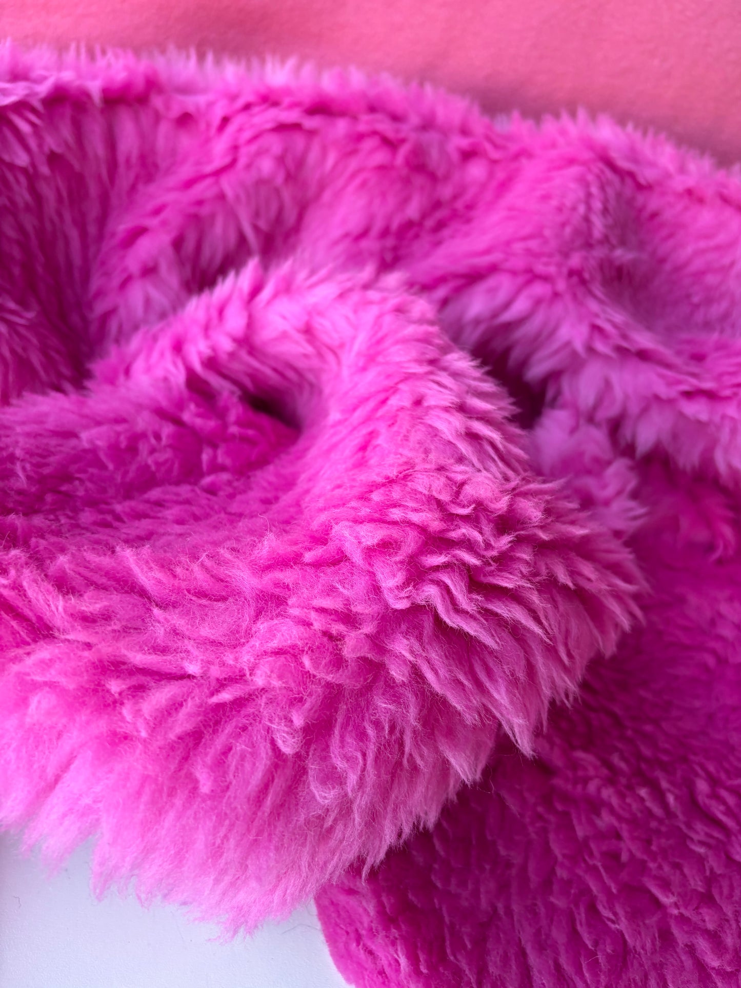 GAIL 017 fake fur hairy woolen coat fabric