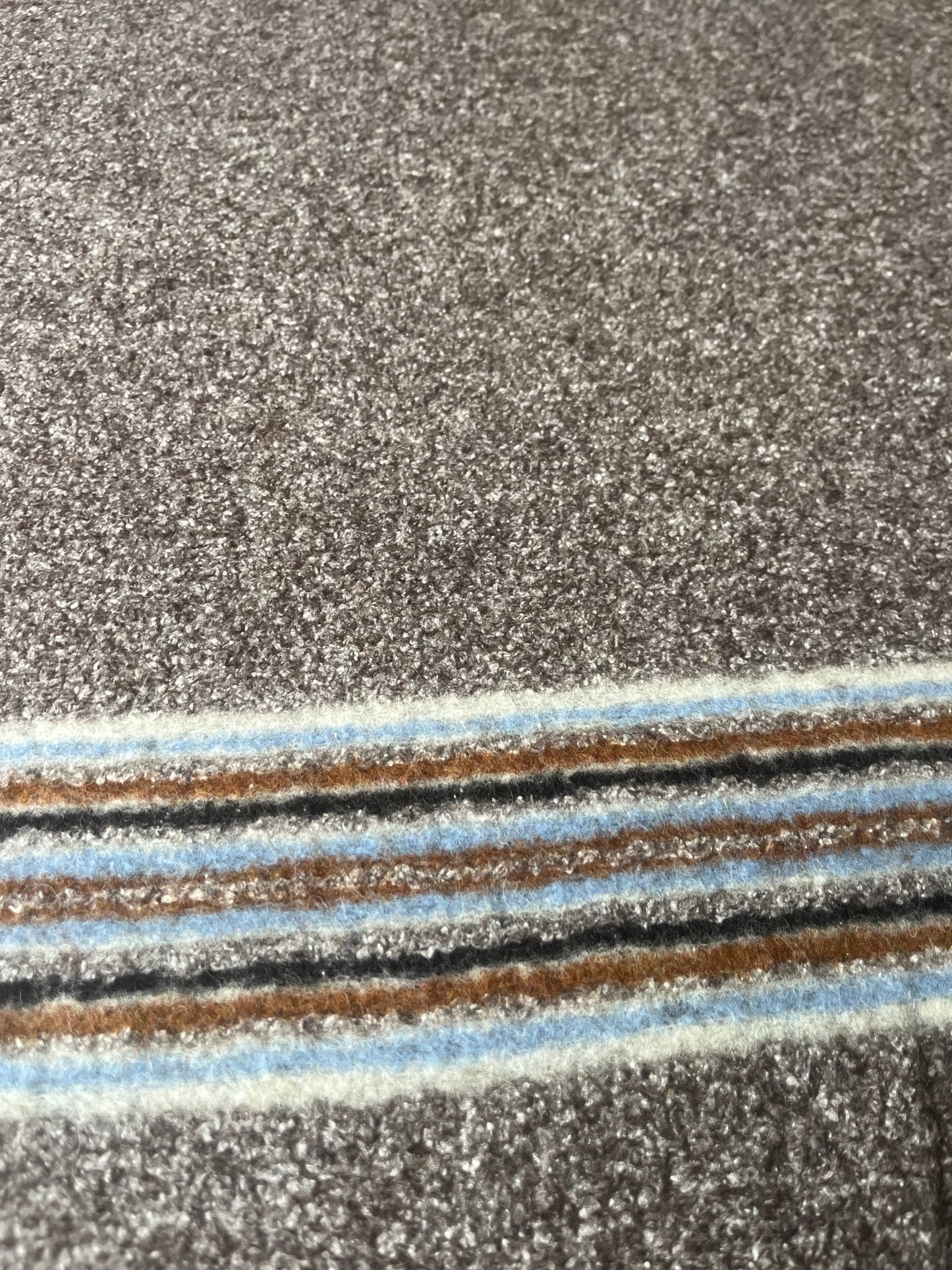 WOOLY 600 boiled wool repeat stripes