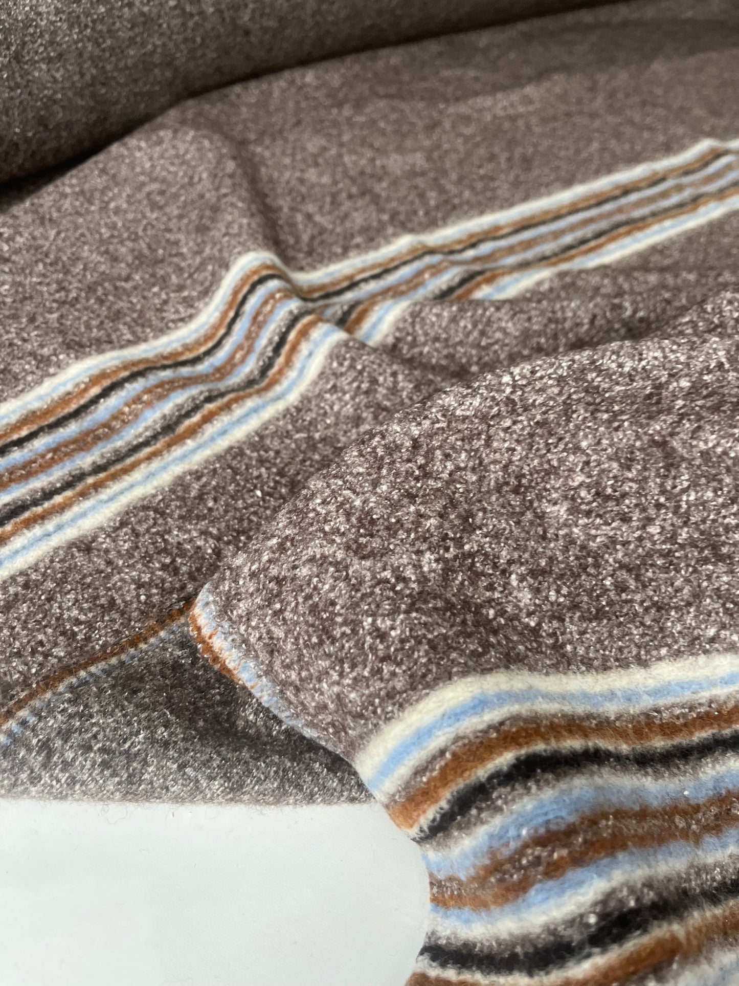 WOOLY 600 boiled wool repeat stripes