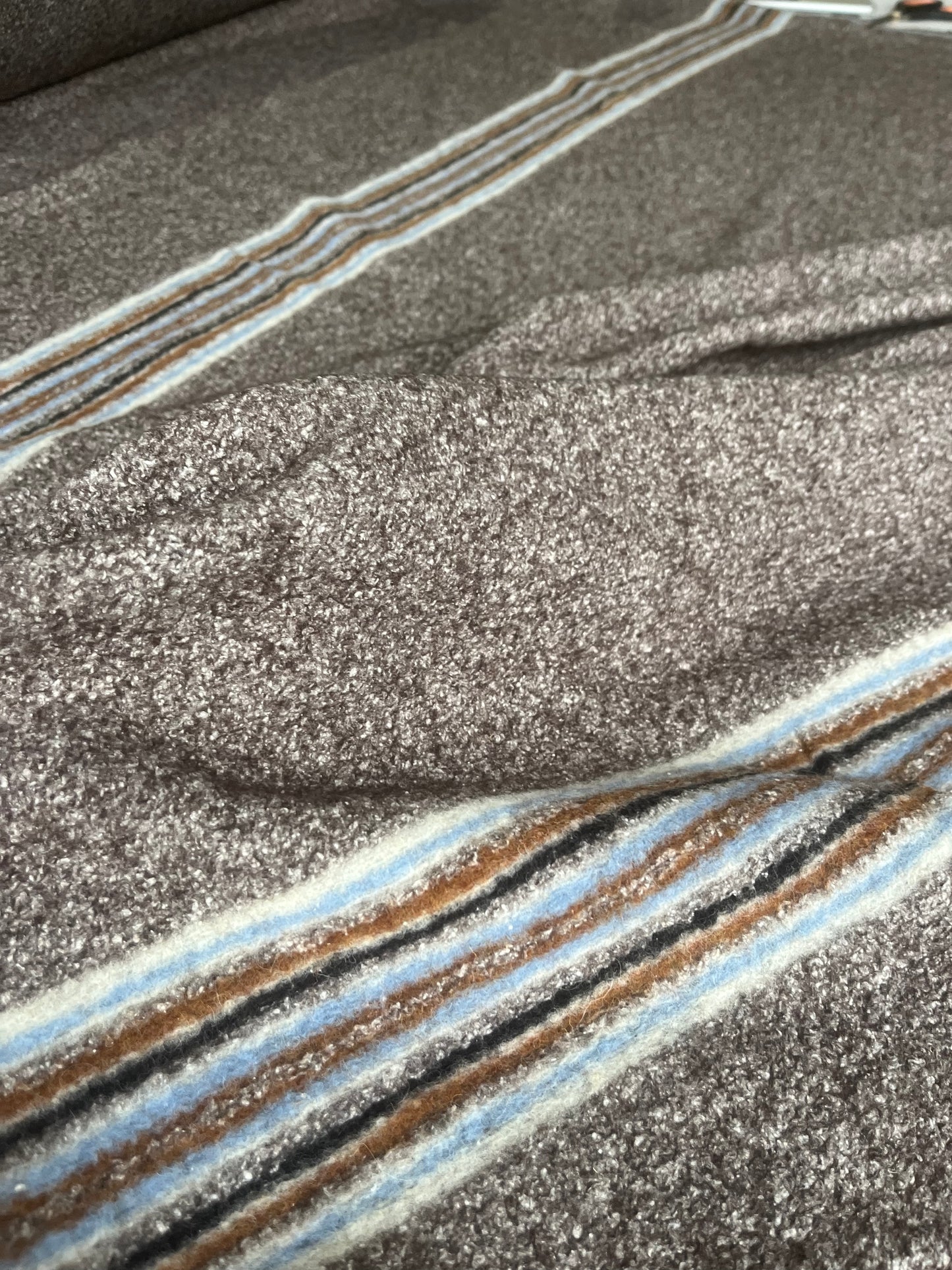 WOOLY 600 boiled wool repeat stripes