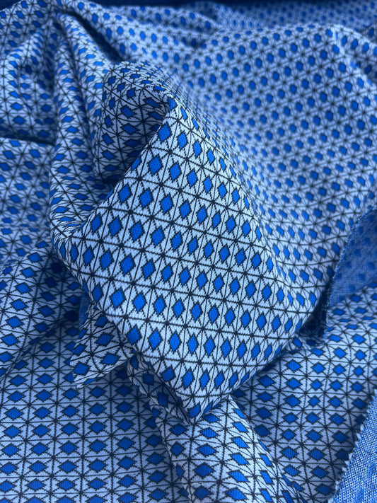 NENA 052 jersey jacquard blue