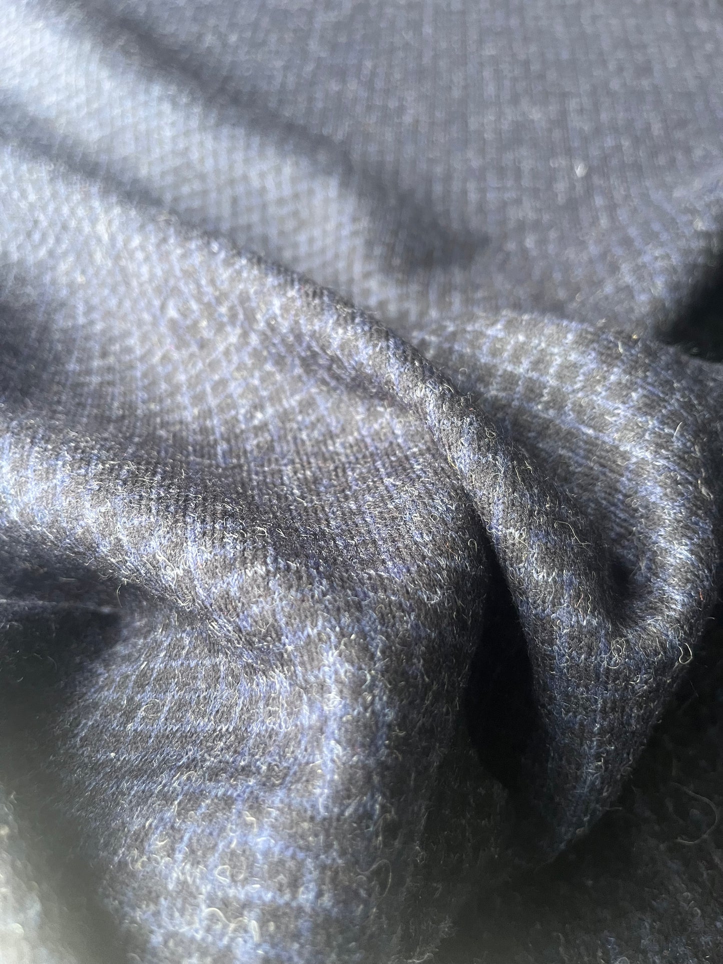 WOOLY 625 heavy Wool jersey small check