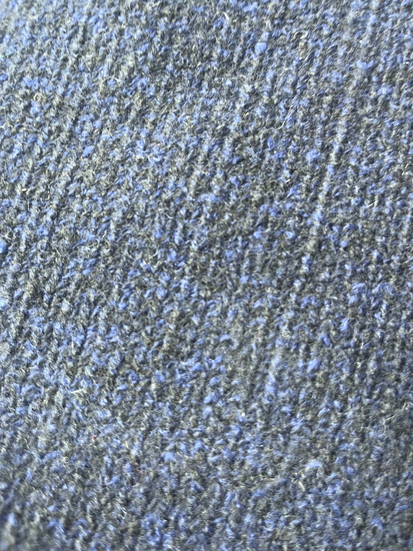 WOOLY 625 double face wool/scuba navy