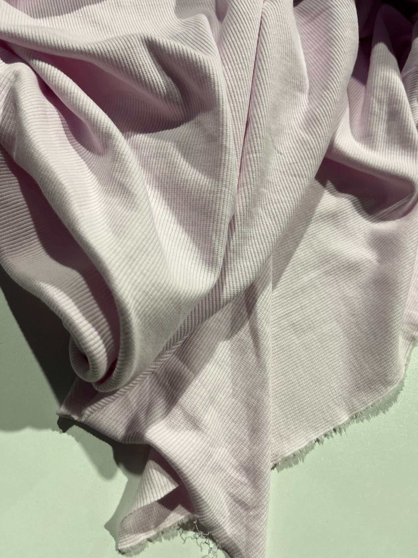 Soft Origin 035 RIB cotton elasthane pink flush