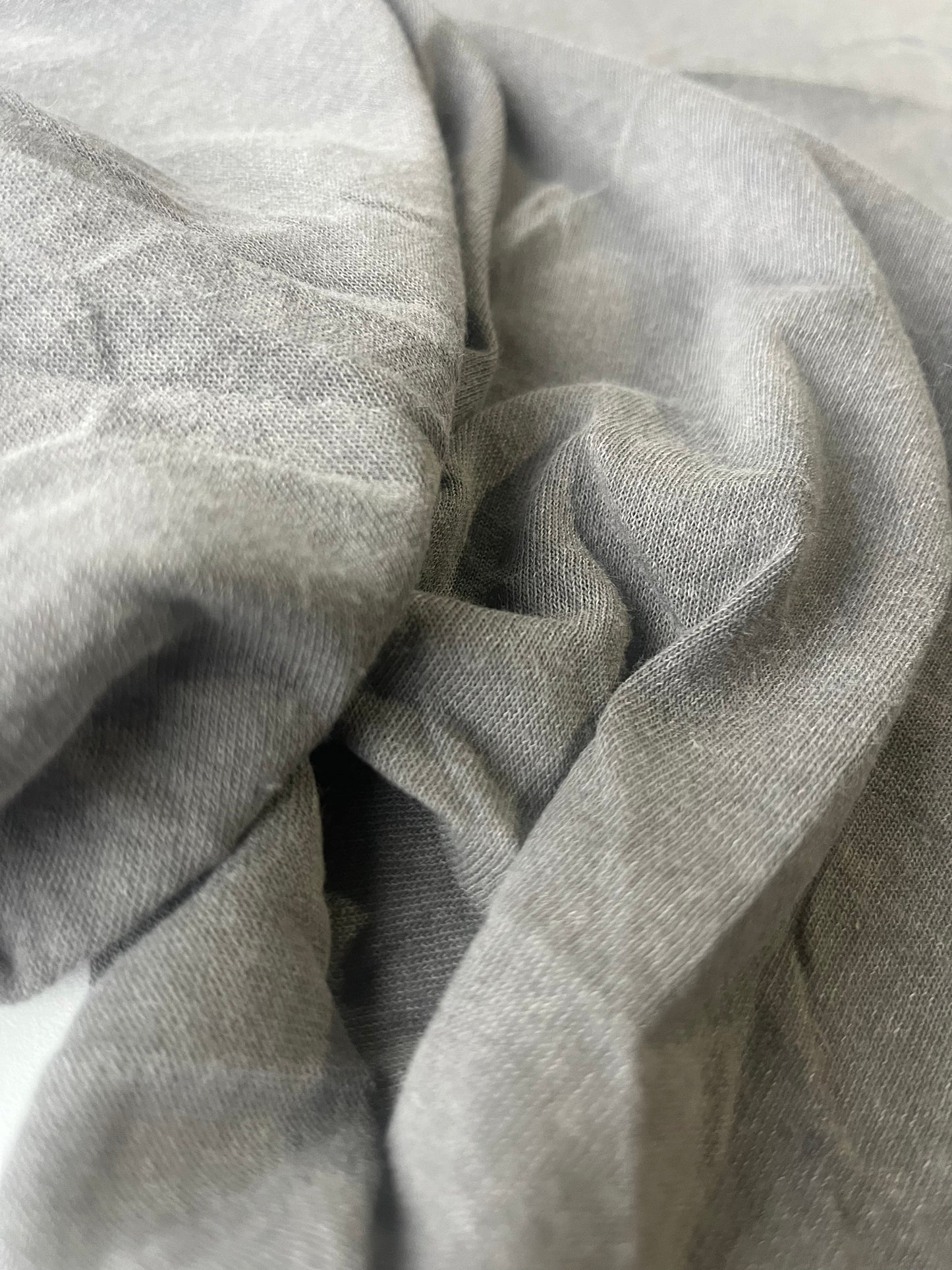 POLO 001 slub cotton jersey washed elephant grey