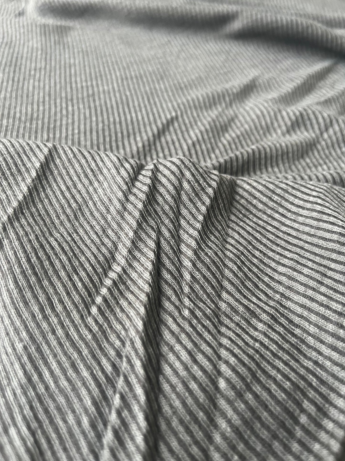 POLO 002 tricot rib mélange grey