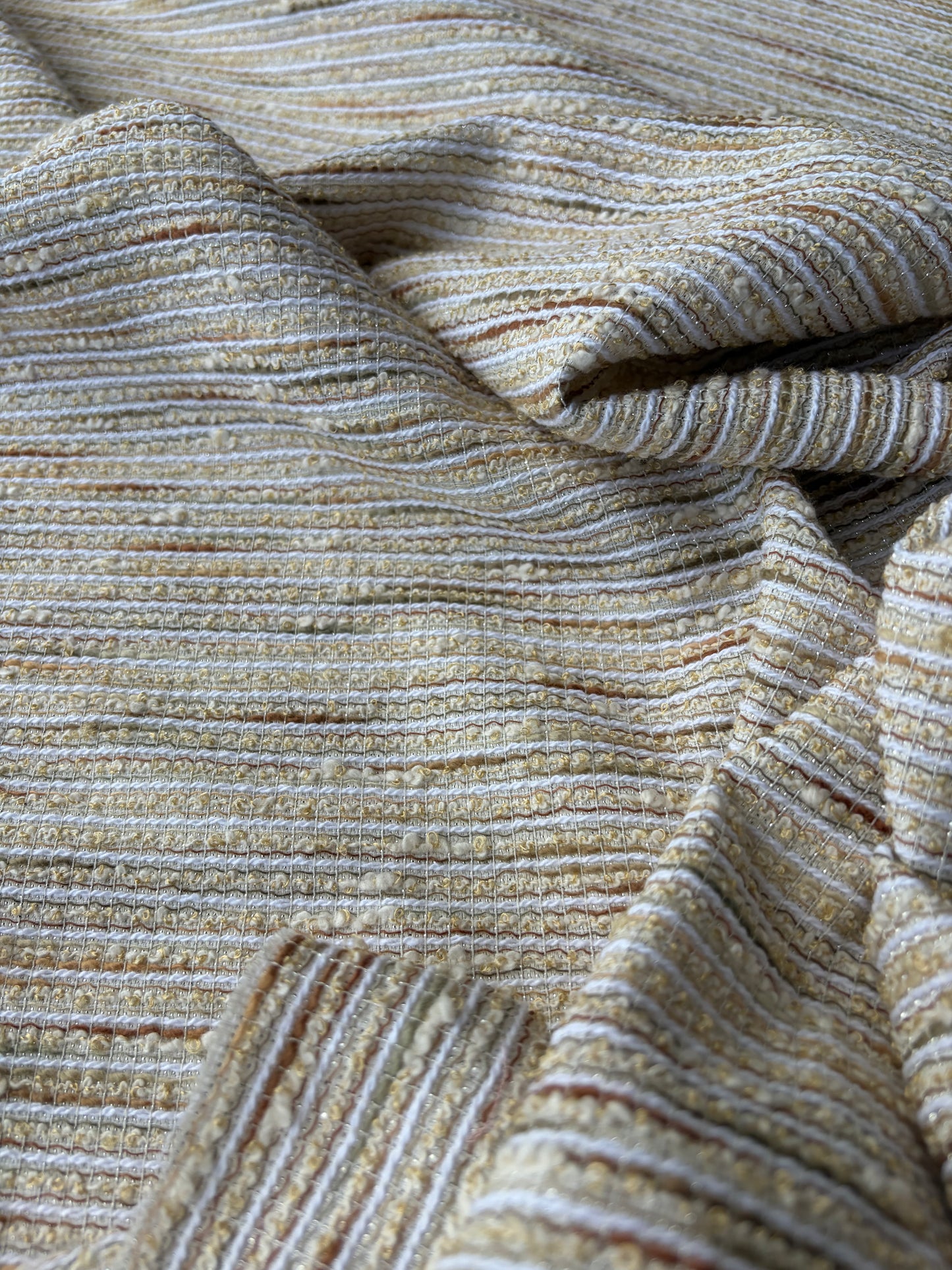 JEAN 014 colourwoven jacquard tweed stripes