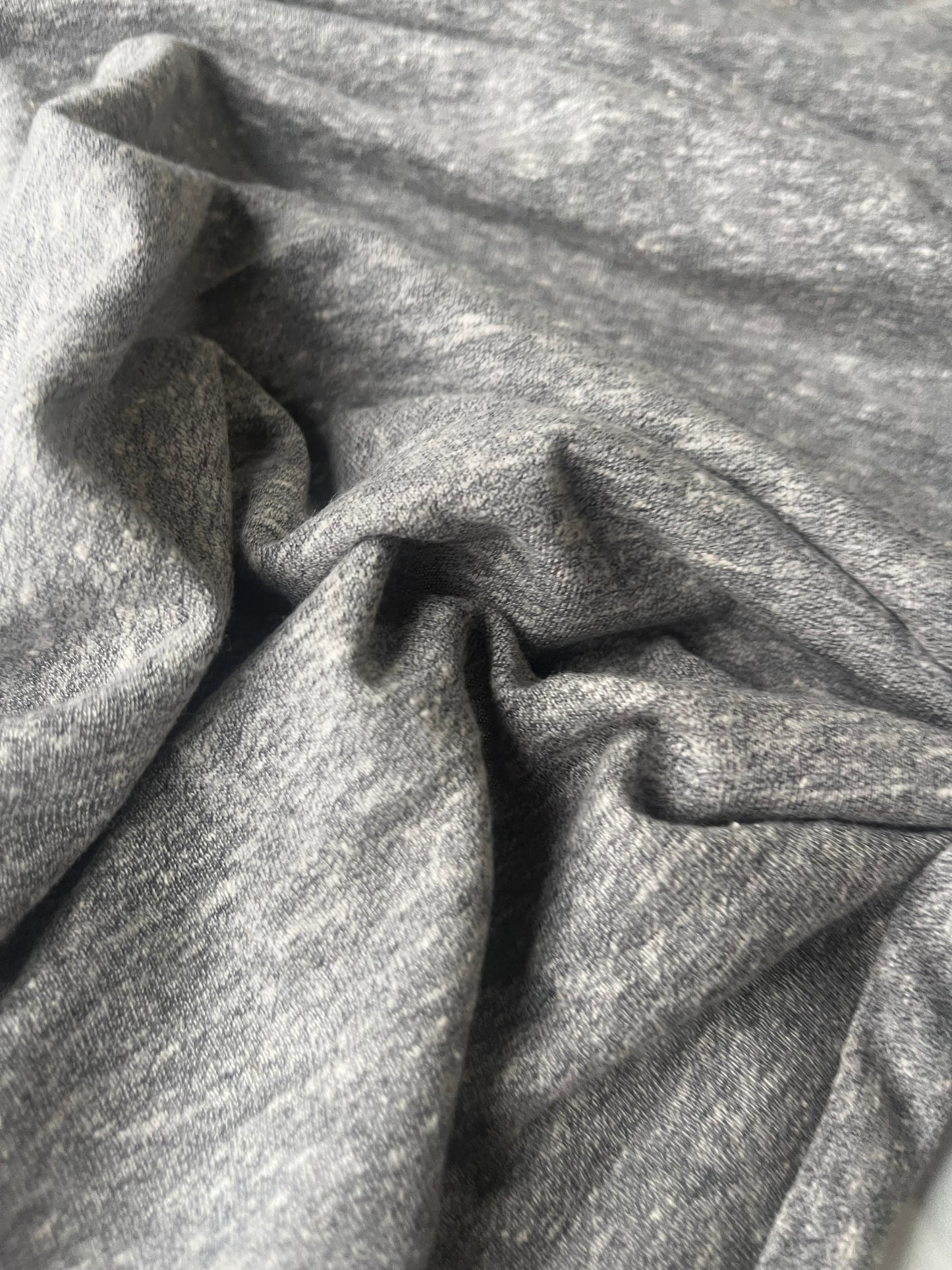 POLO 003 jersey slub mouliné grey