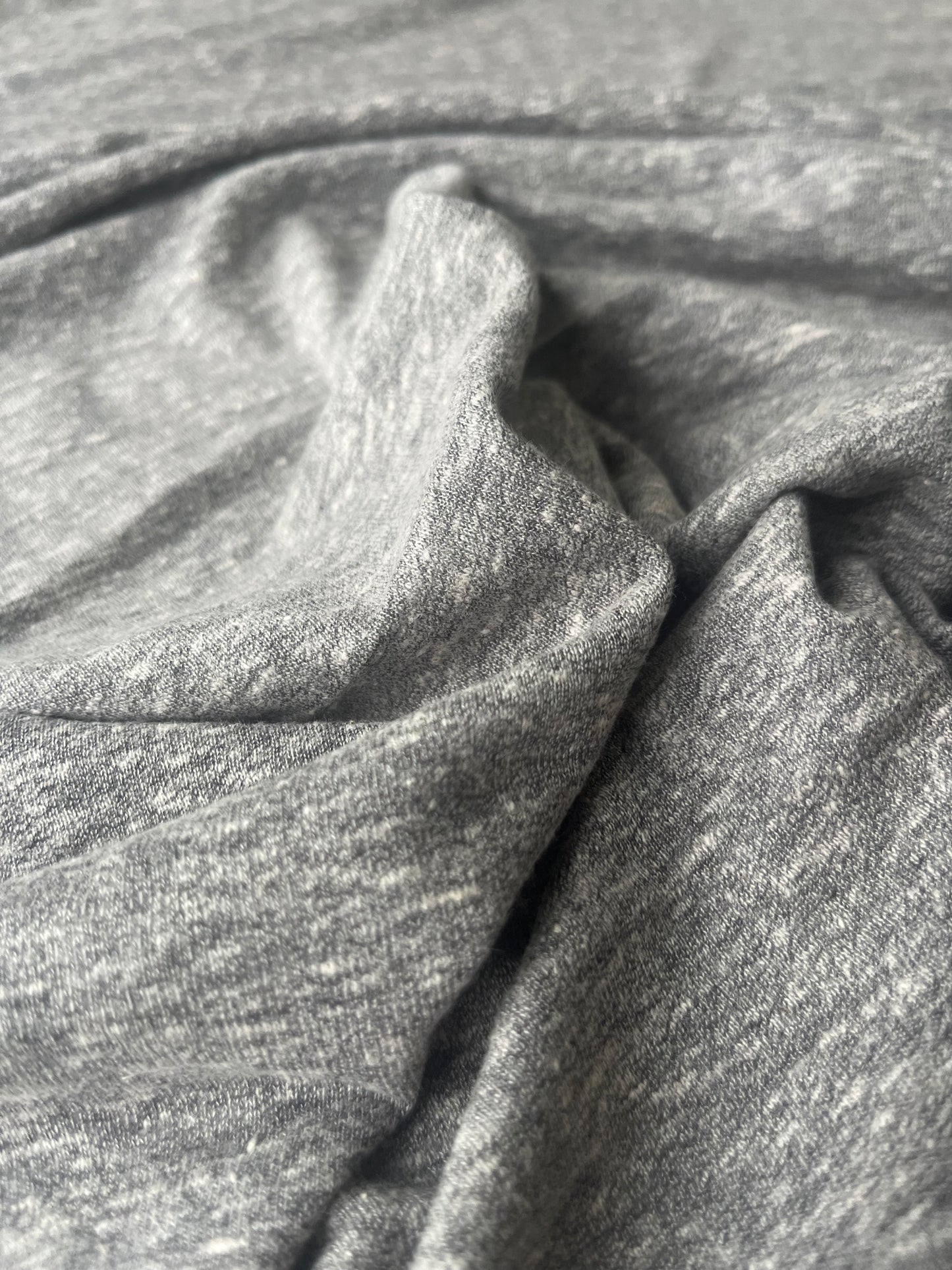 POLO 003 jersey slub mouliné grey