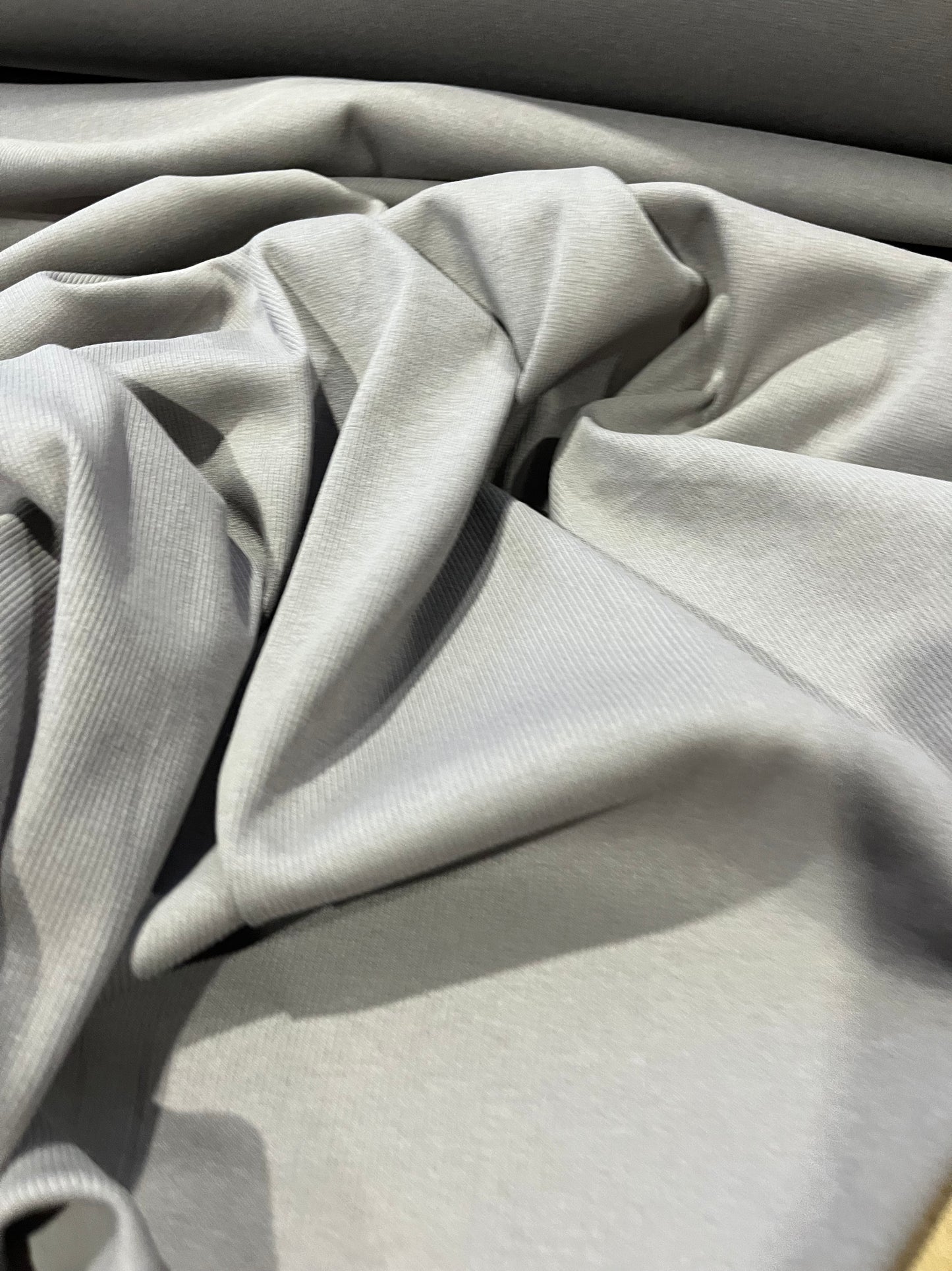 F02 RIB cotton elasthane stone