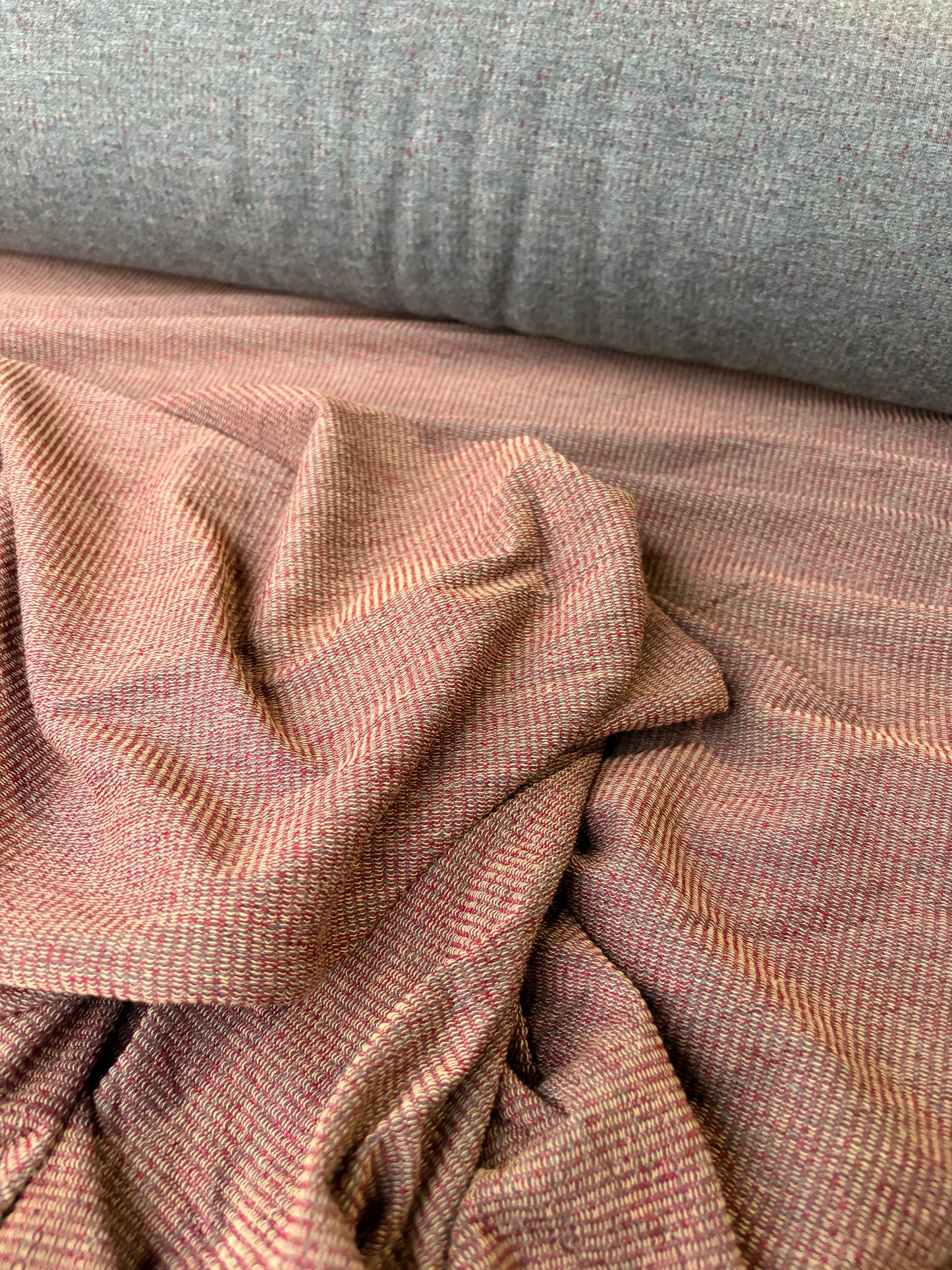HOLLY 003 rust jersey rib double face