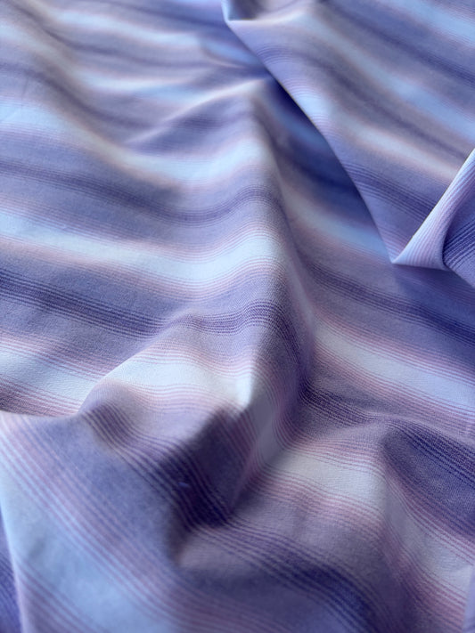 JEAN 028 cotton bengaline stripes lilac