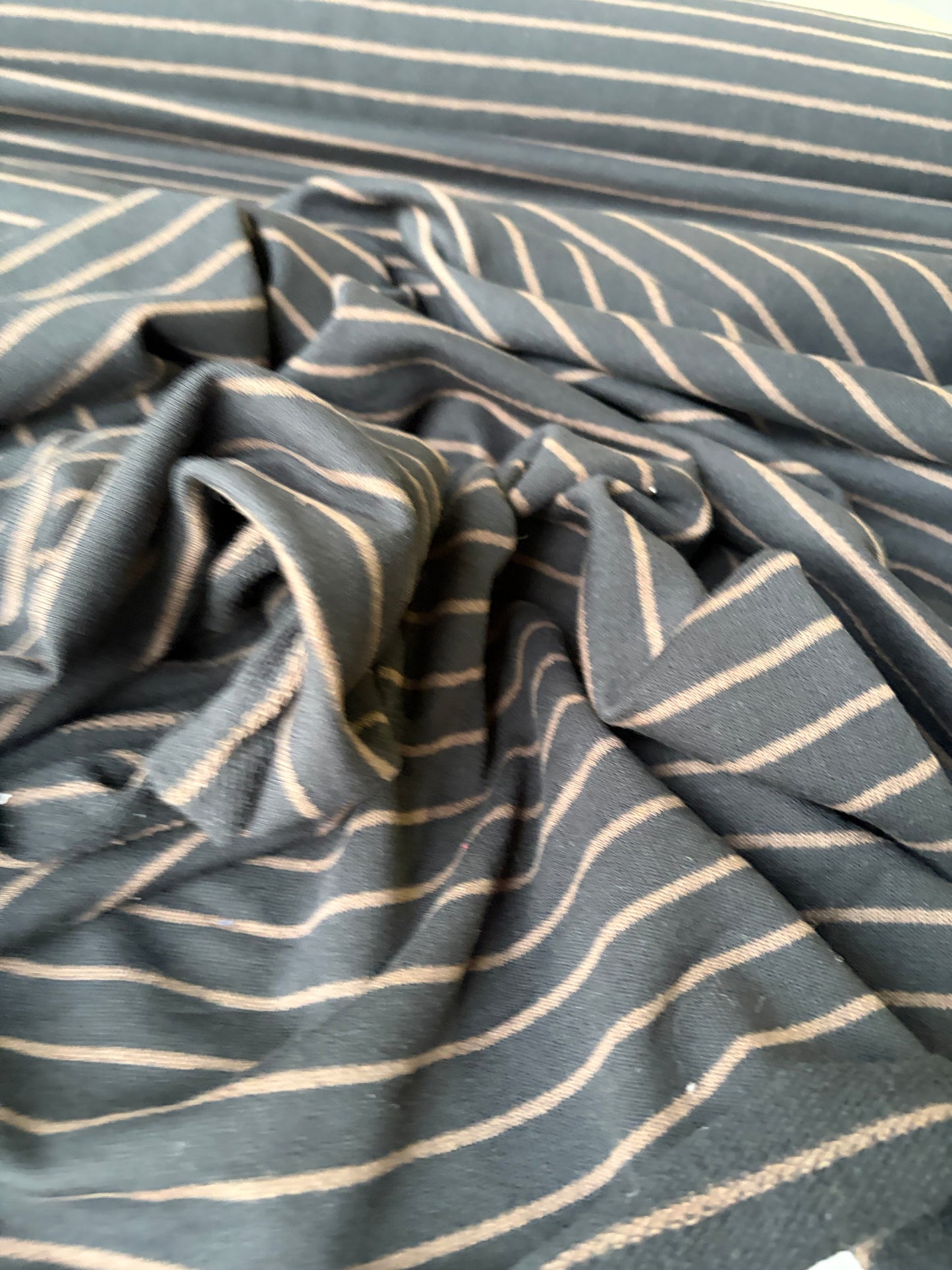 HOLLY 009 striped french terry