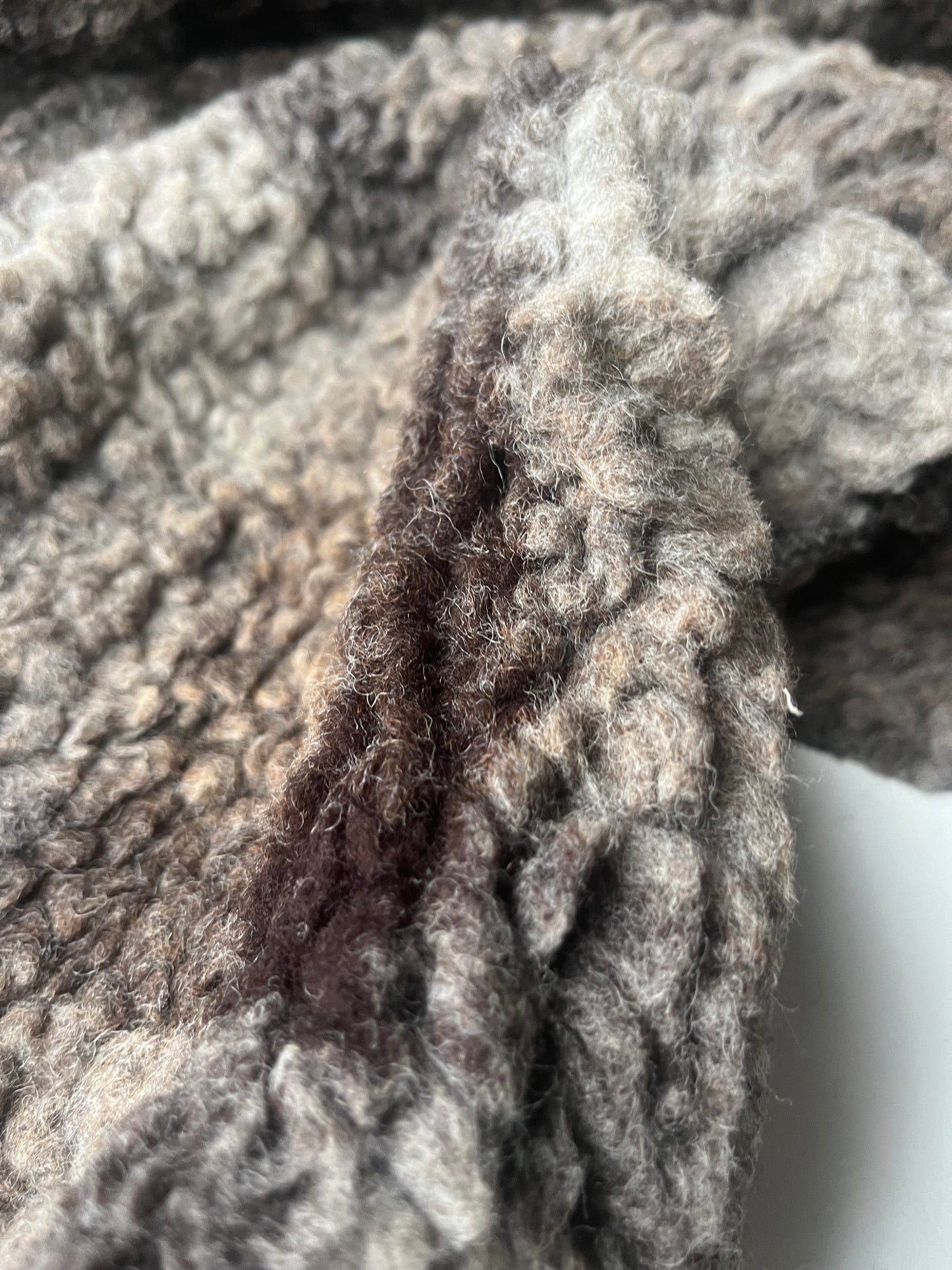 POLO 022 heavy wool bouclette check