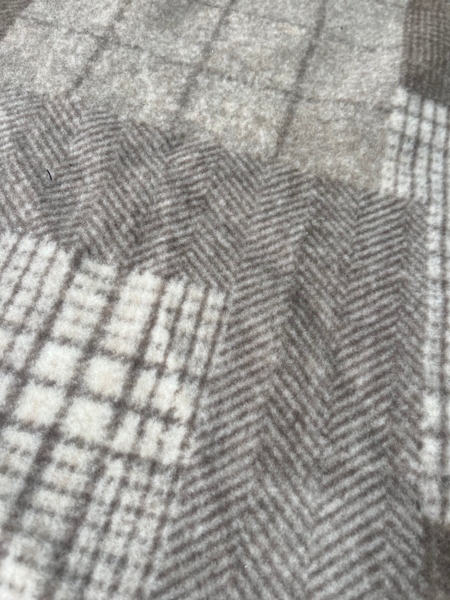 POLO 024 double face wool patchwork