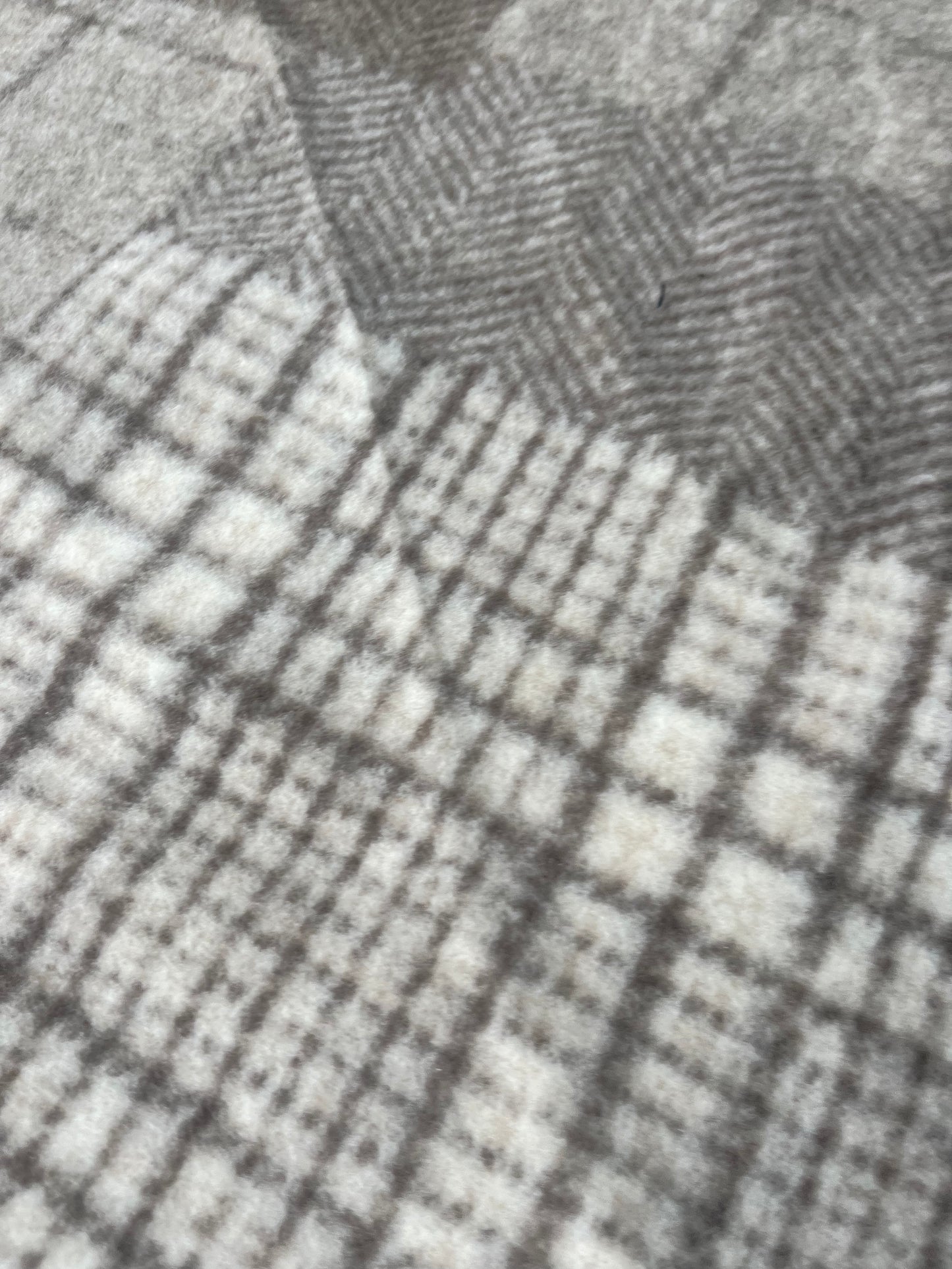 POLO 024 double face wool patchwork
