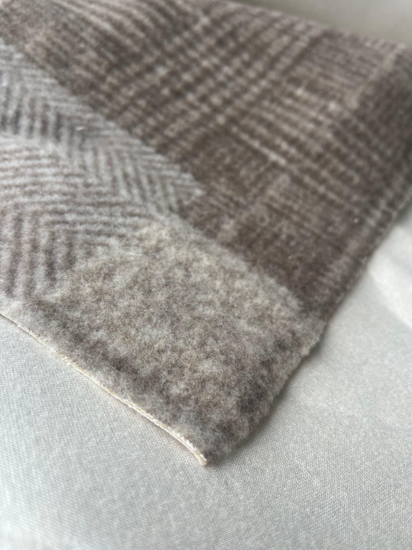 POLO 024 double face wool patchwork