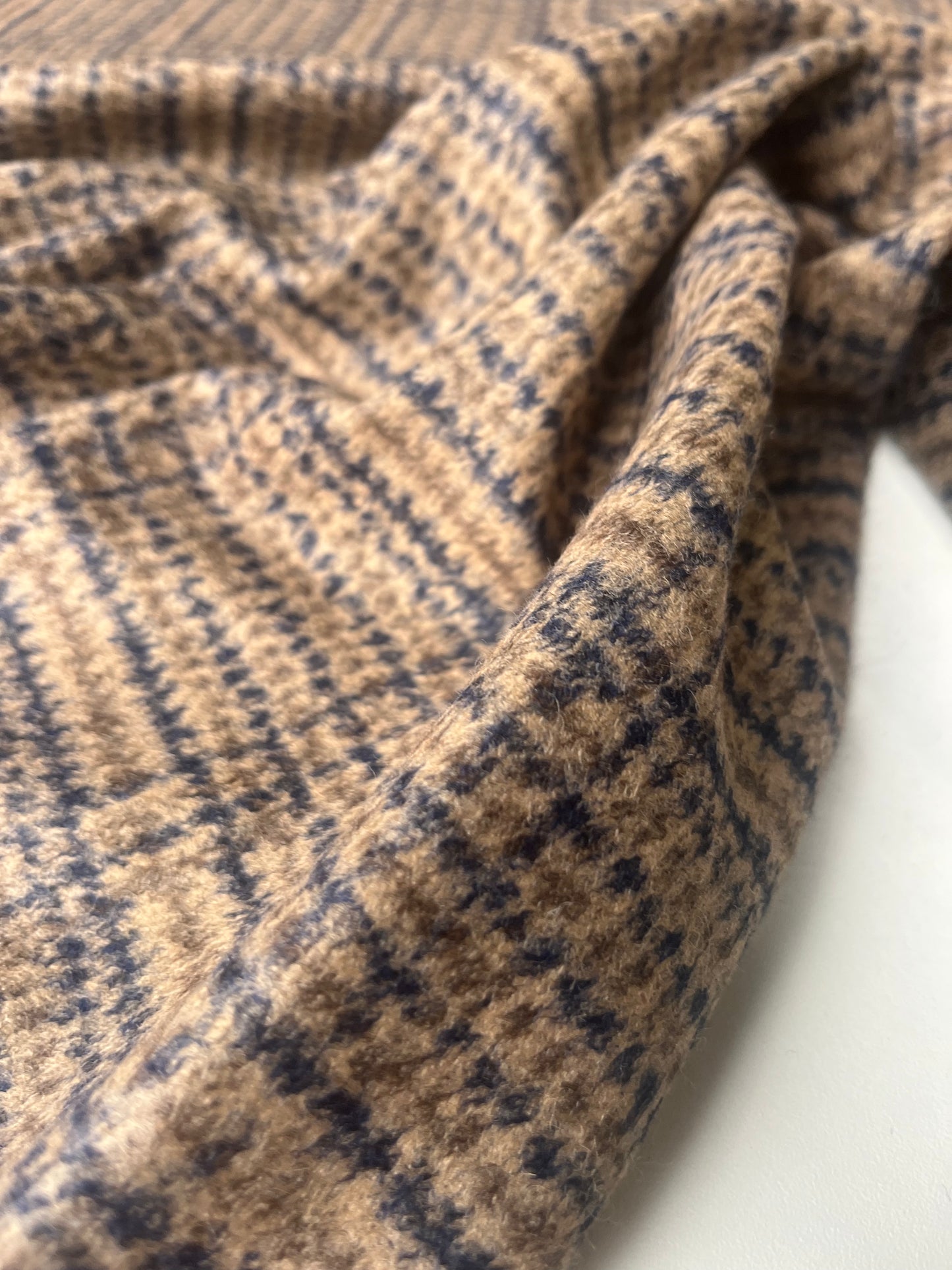 POLO 025 heavy Wool jersey check