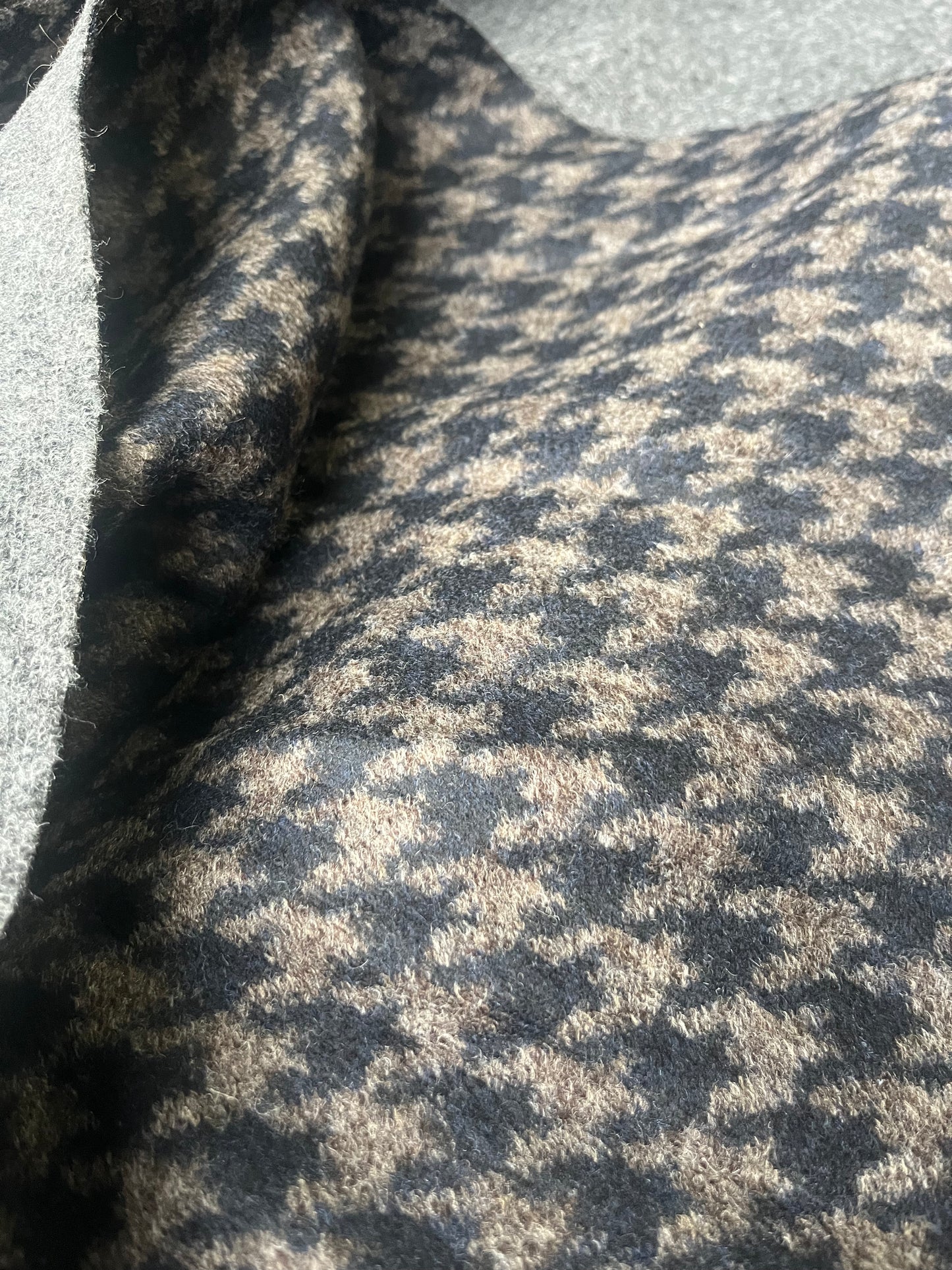 POLO 026 double face wool patchwork