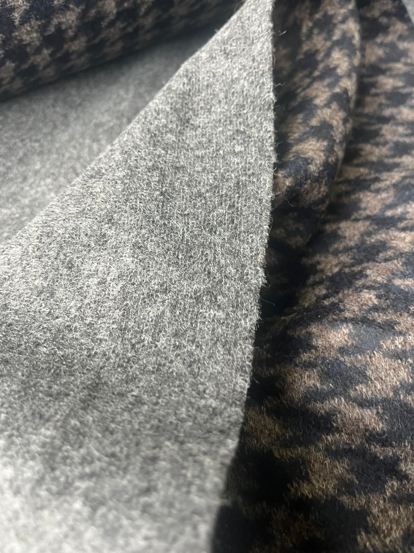 POLO 026 double face wool patchwork