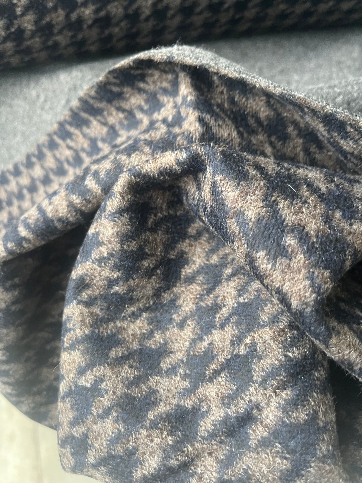 POLO 026 double face wool patchwork